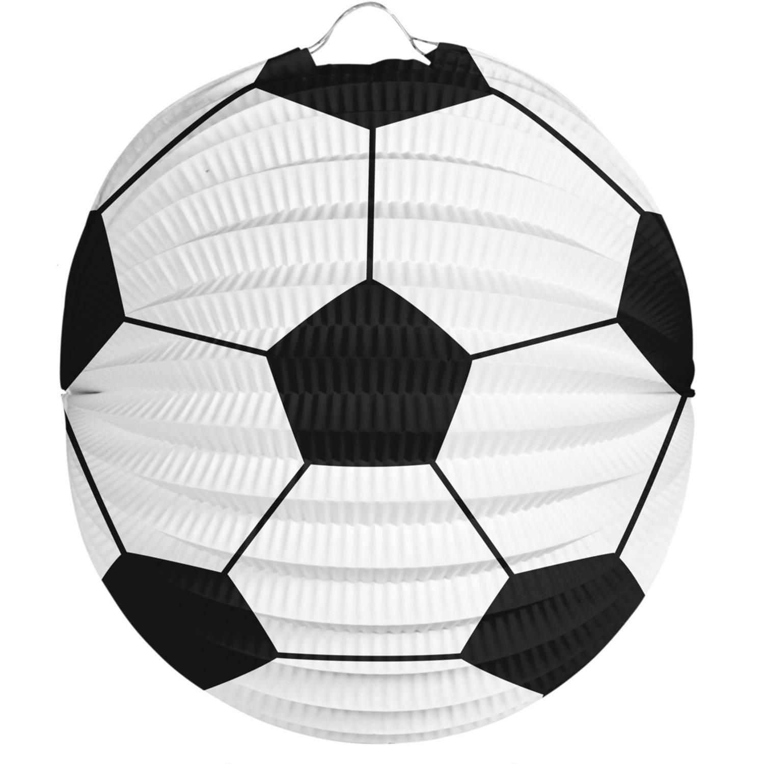 Svět dětí - Lampión kulatý, Ø22cm, fotbal