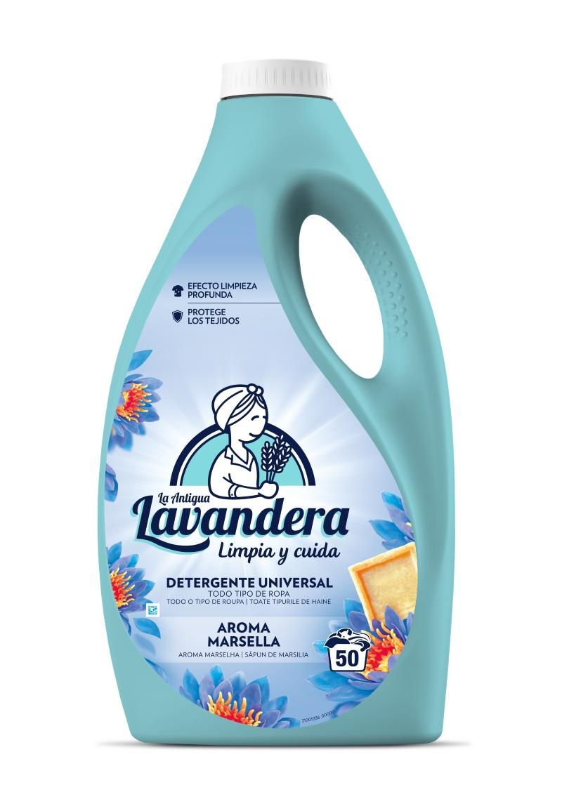Drogerie a kosmetika - Lavandera Prací gel Marseillské mýdlo 2,5l 50 dávek