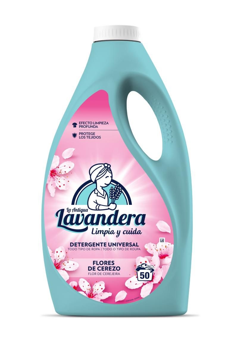 Drogerie a kosmetika - Lavandera Prací gel Třešňové květy 2,5l 50 dávek