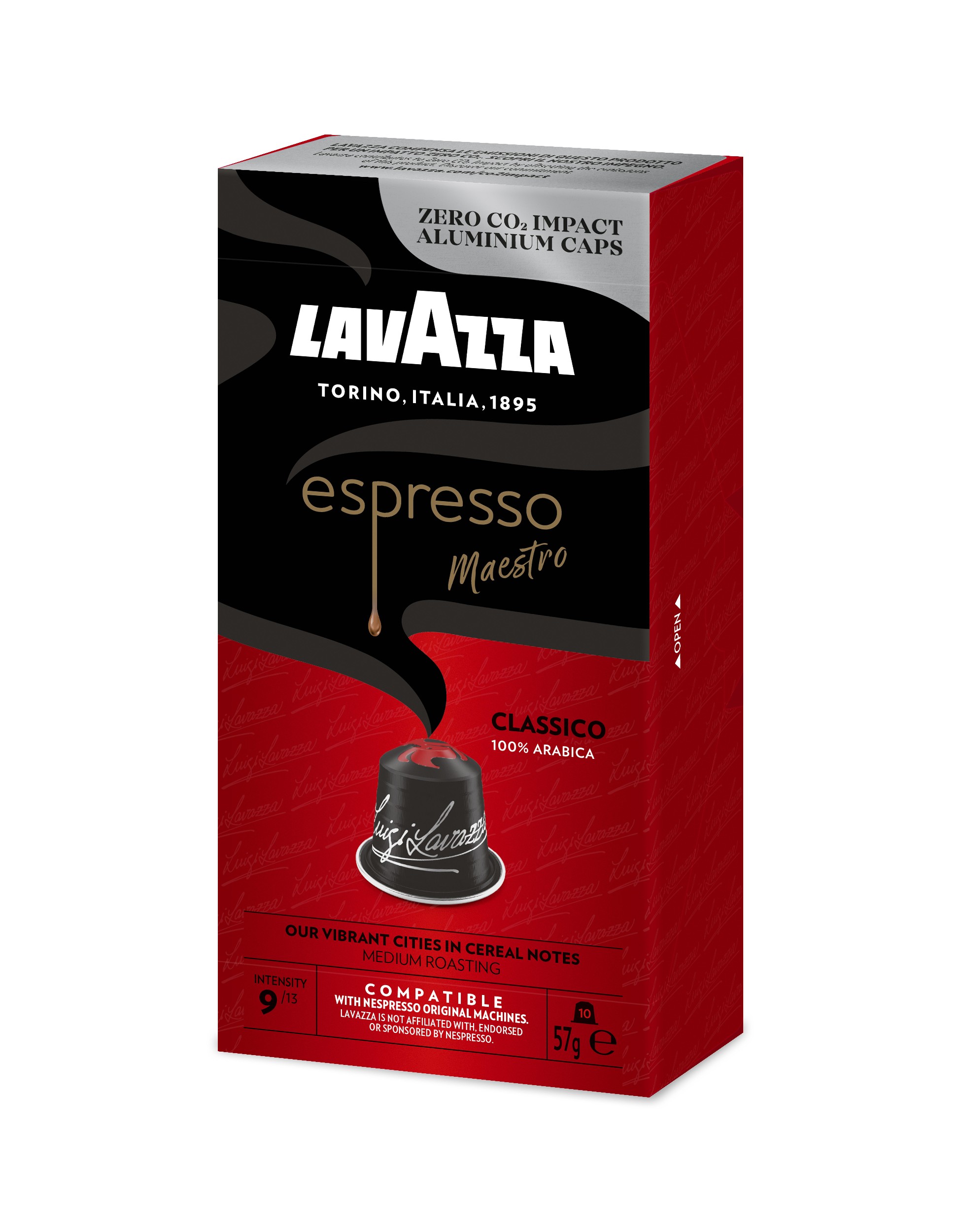Nápoje - Lavazza Classico Nespresso hliníkové kapsle 10ks 57g
