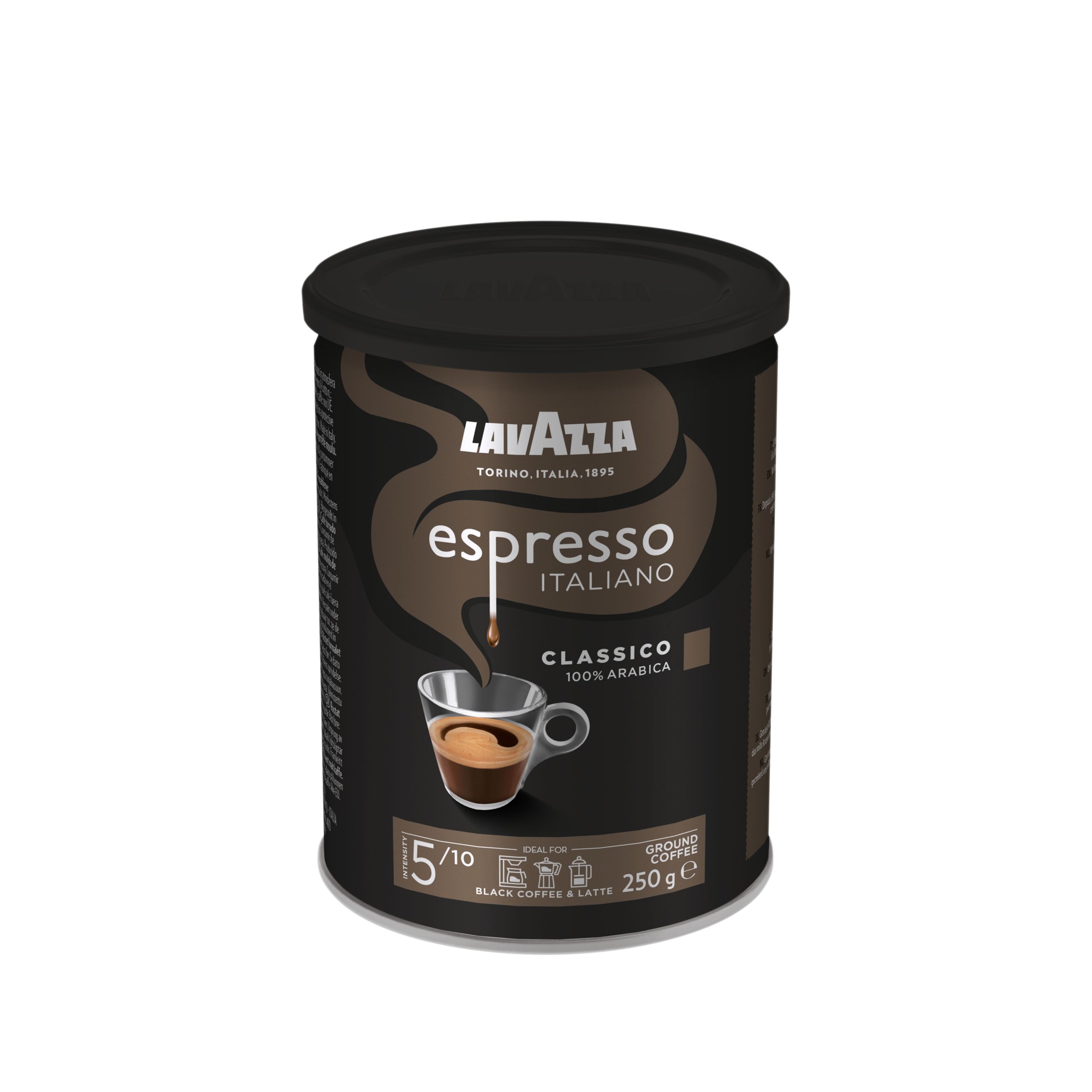 Trvanlivé potraviny - Lavazza Espresso Italiano Classico pražená mletá káva 250g