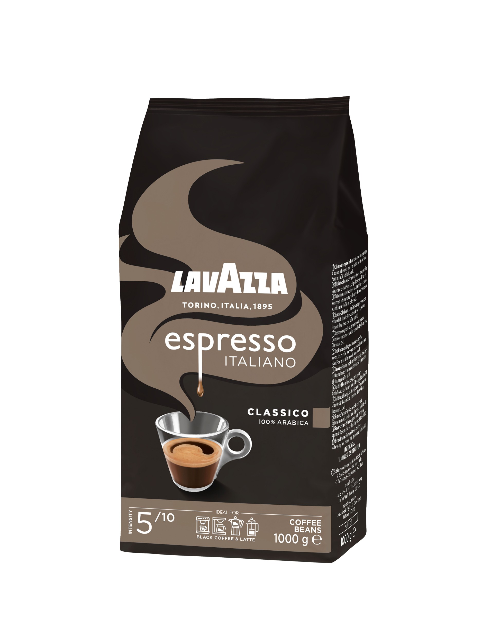 Nápoje - Lavazza Espresso Italiano Classico zrnková káva 1kg