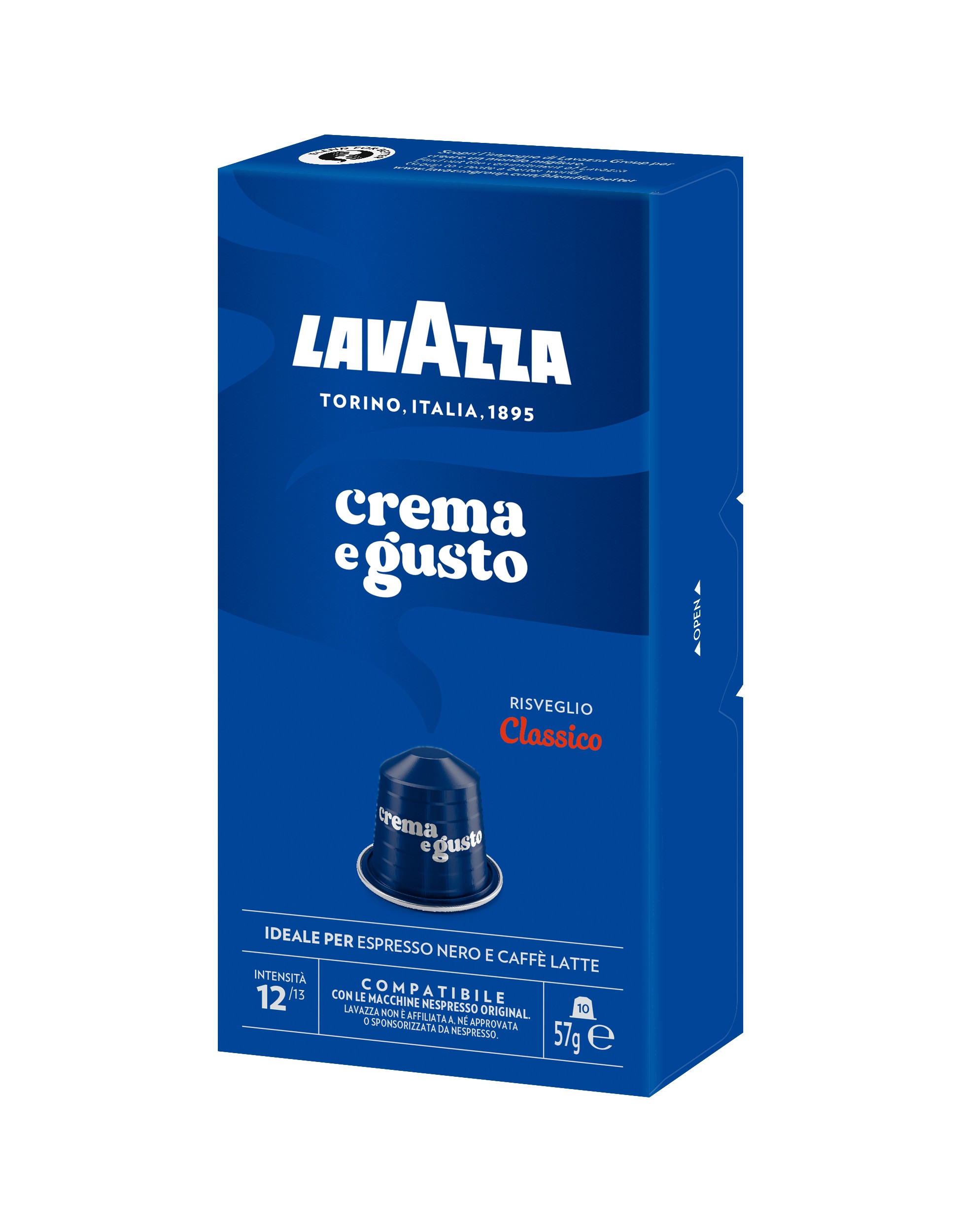 Nápoje - Lavazza Kapsle Crema E Gusto 57g