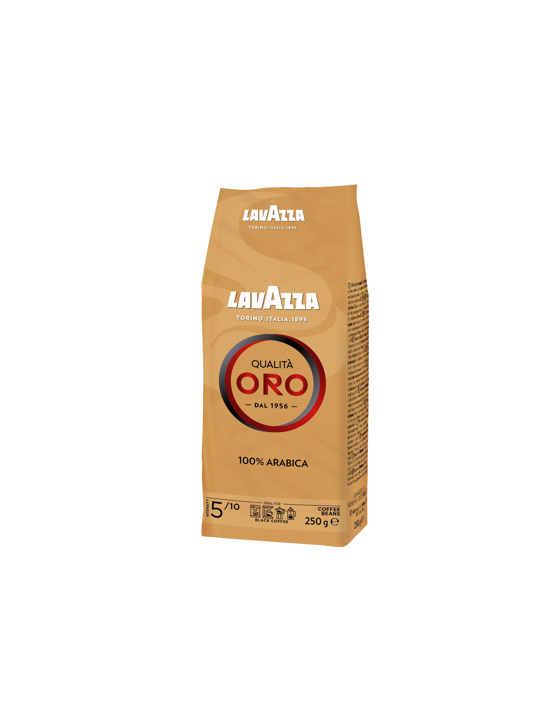 Trvanlivé potraviny - Lavazza Qualità Oro pražená zrnková káva 250g