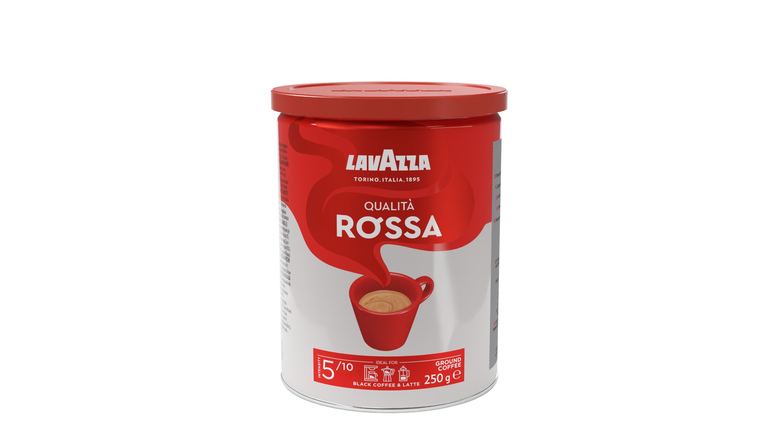 Trvanlivé potraviny - Lavazza Qualità Rossa pražená mletá káva 250g
