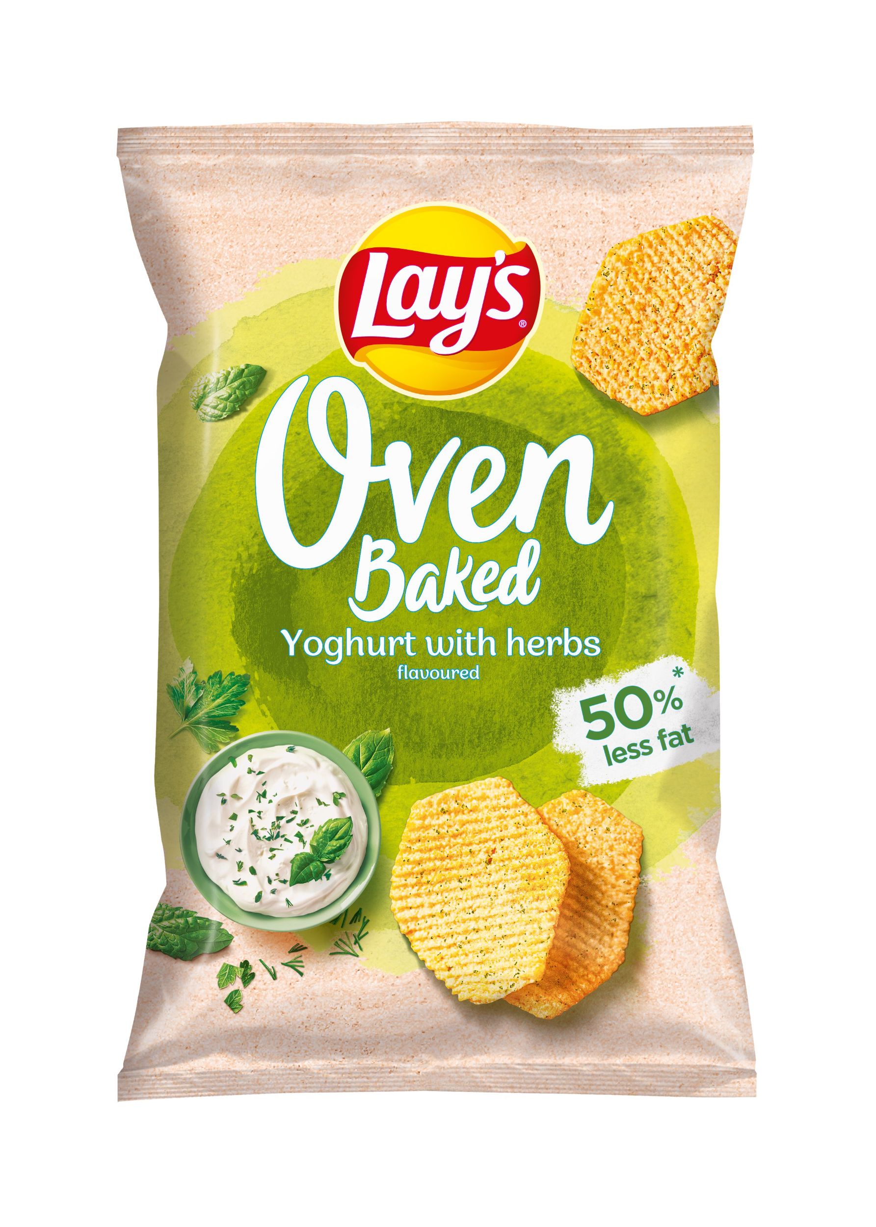 Trvanlivé potraviny - Lays Oven Baked Yogurt&Herbs 110g