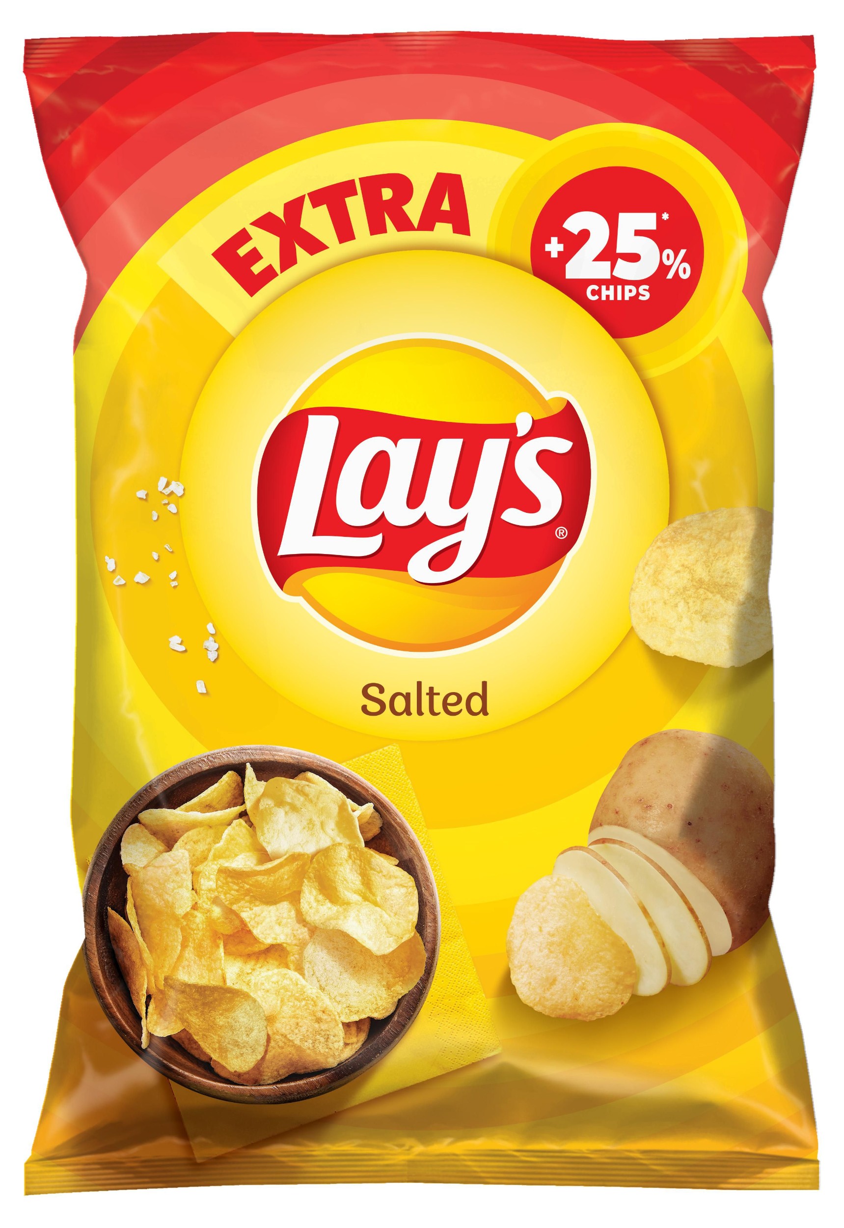 Trvanlivé potraviny - Lays Salted 130g