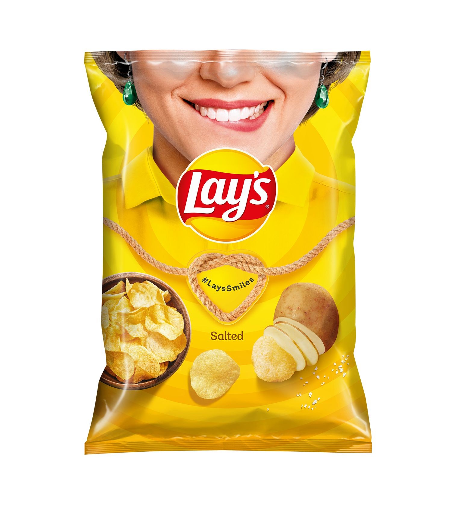 Trvanlivé potraviny - Lays Salted 60g