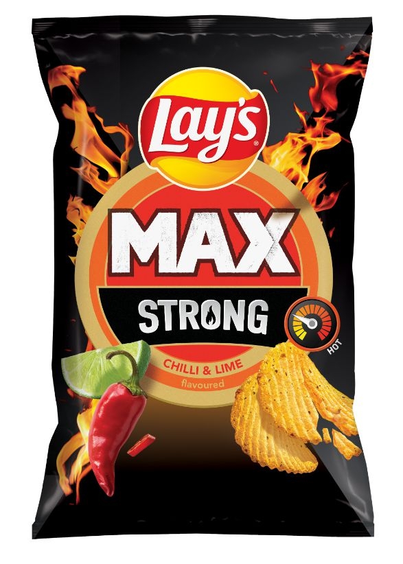 Trvanlivé potraviny - Lays Strong Chilli&Lime 120g