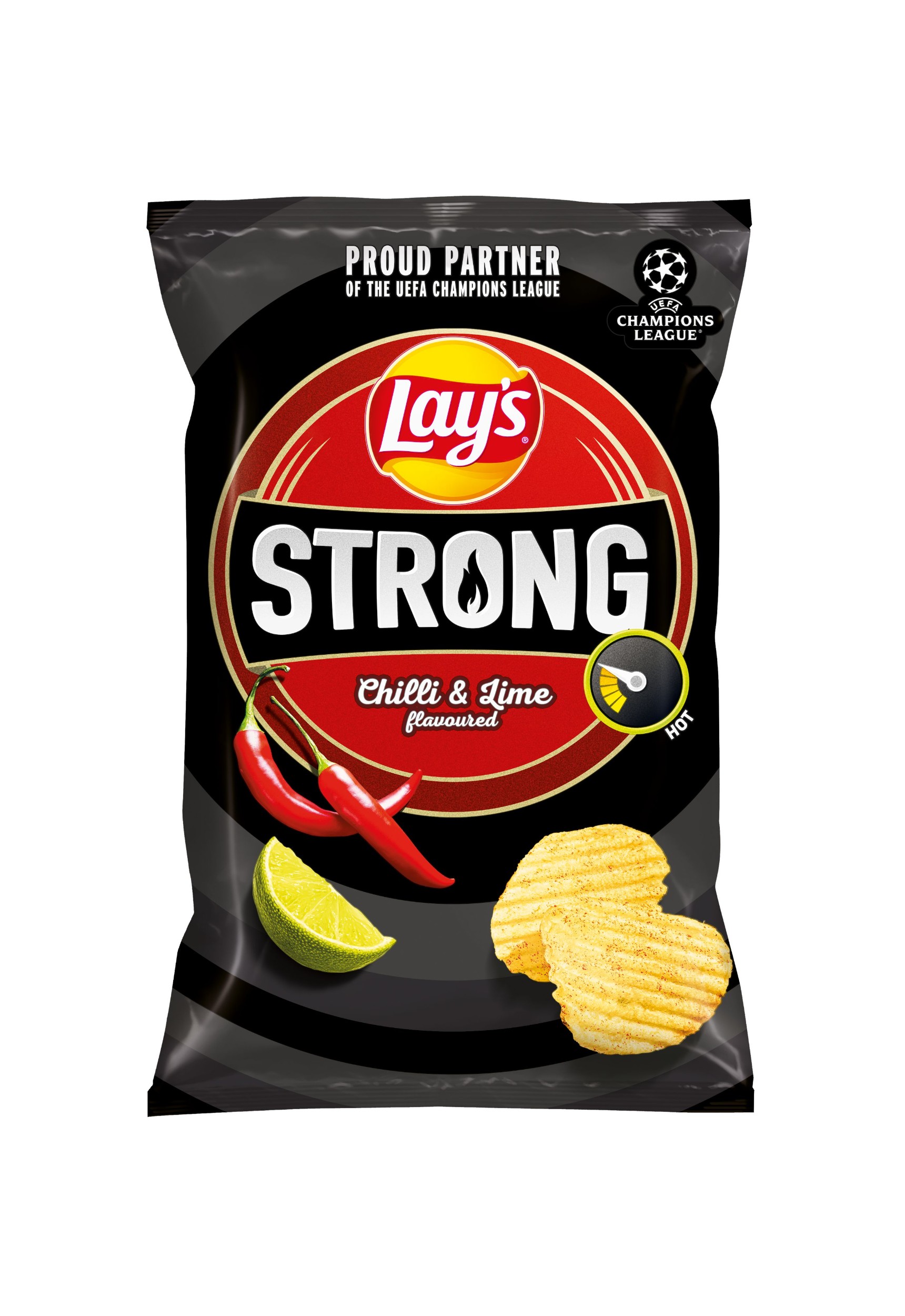 Trvanlivé potraviny - Lays Strong Chilli & Lime 55g