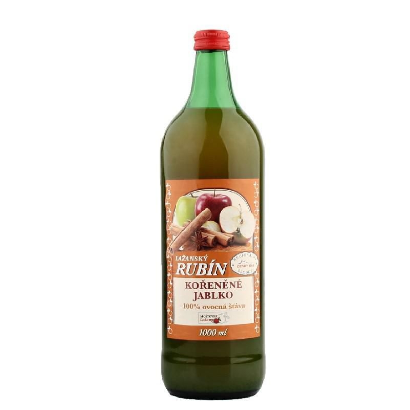 Nápoje - Lažanský Rubín Ovocný nápoj kořeněné jablko 1l