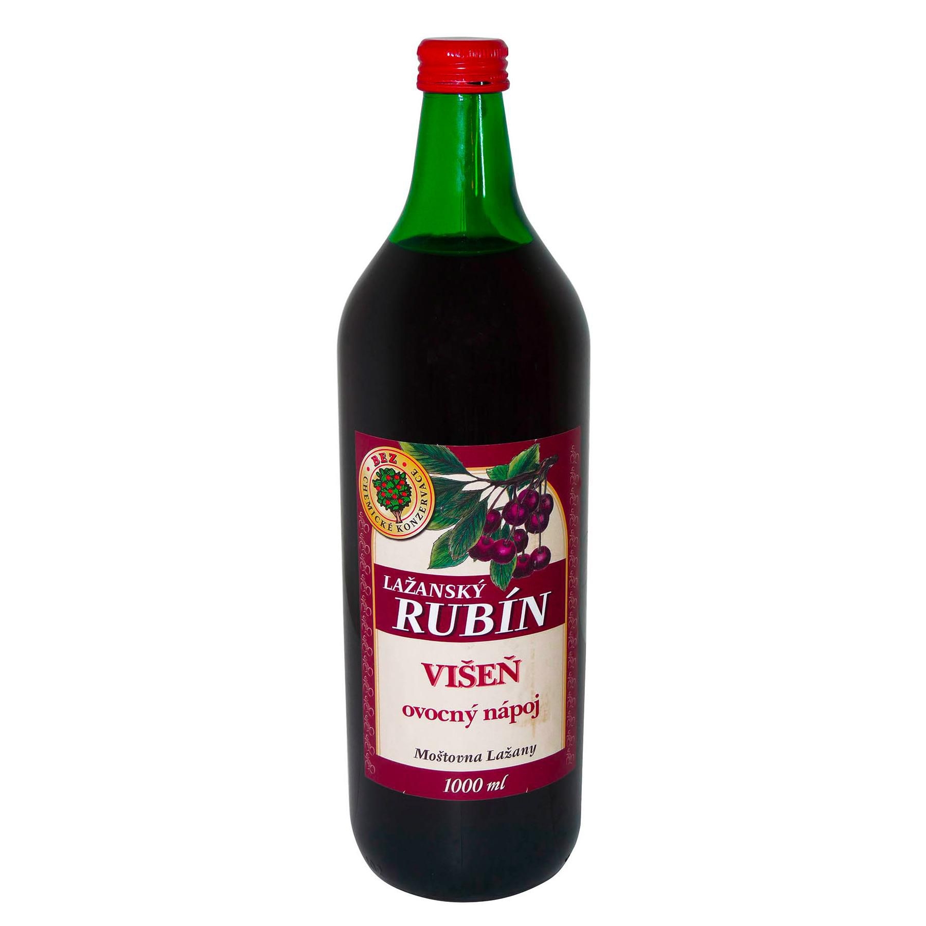 Nápoje - Lažanský Rubín Ovocný nektar jablko s višní 1 l