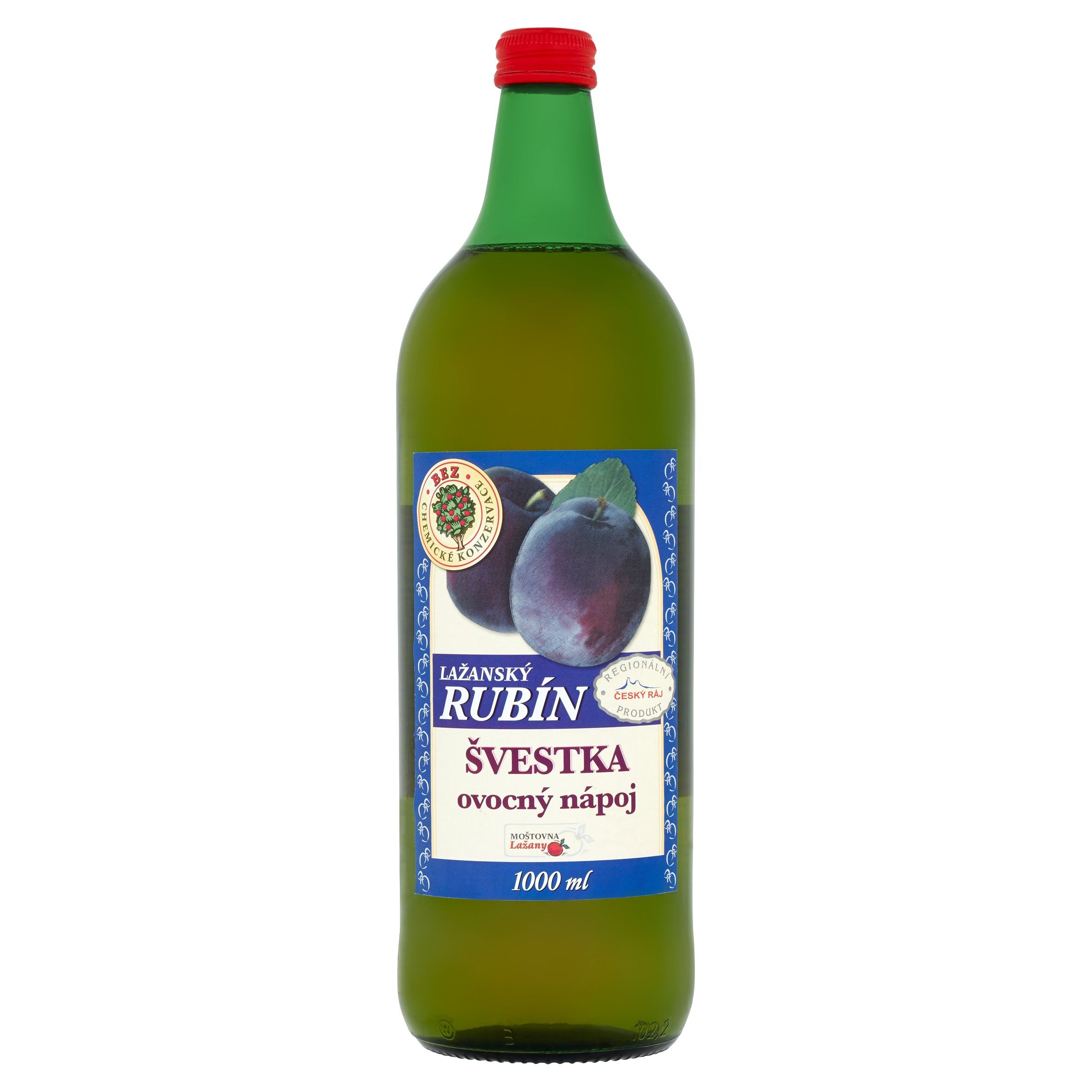 Nápoje - Lažanský Rubín Švestka ovocný nápoj 1 l