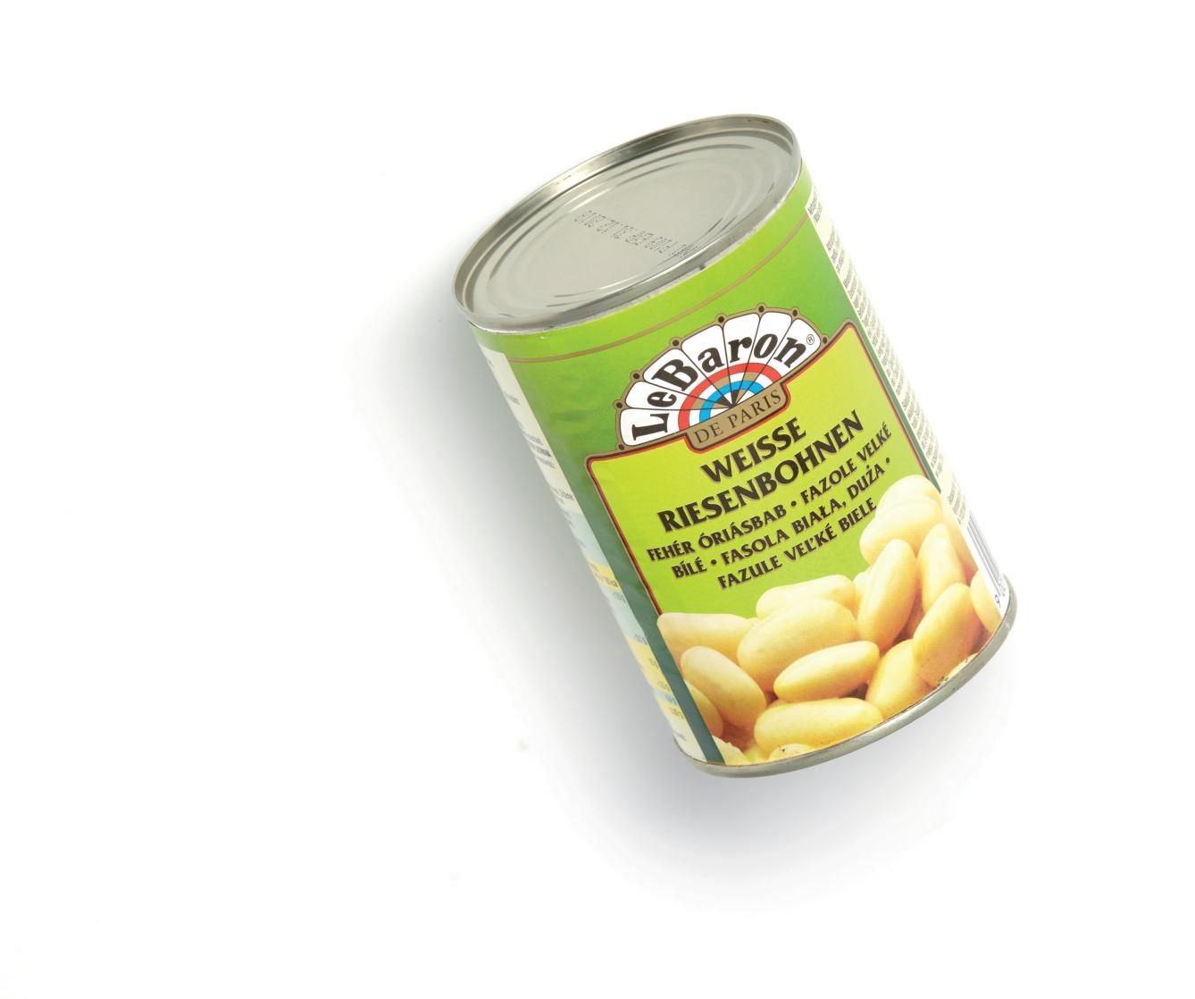 Trvanlivé potraviny - Le Baron Fazole bílé velké 400 g
