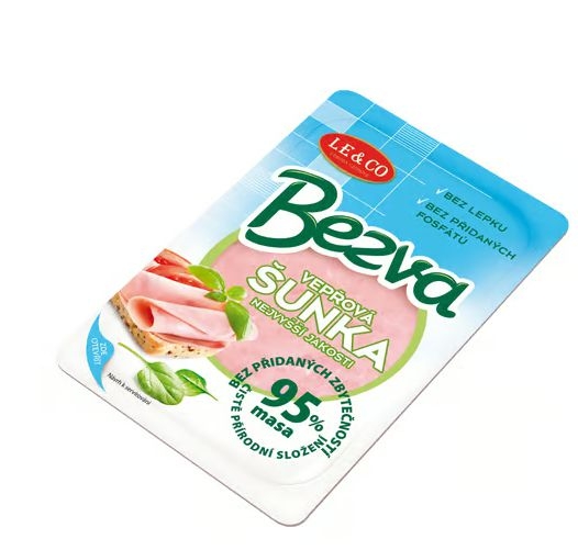 Uzeniny a lahůdky - Le & Co BEZVA Vepřová šunka 100g