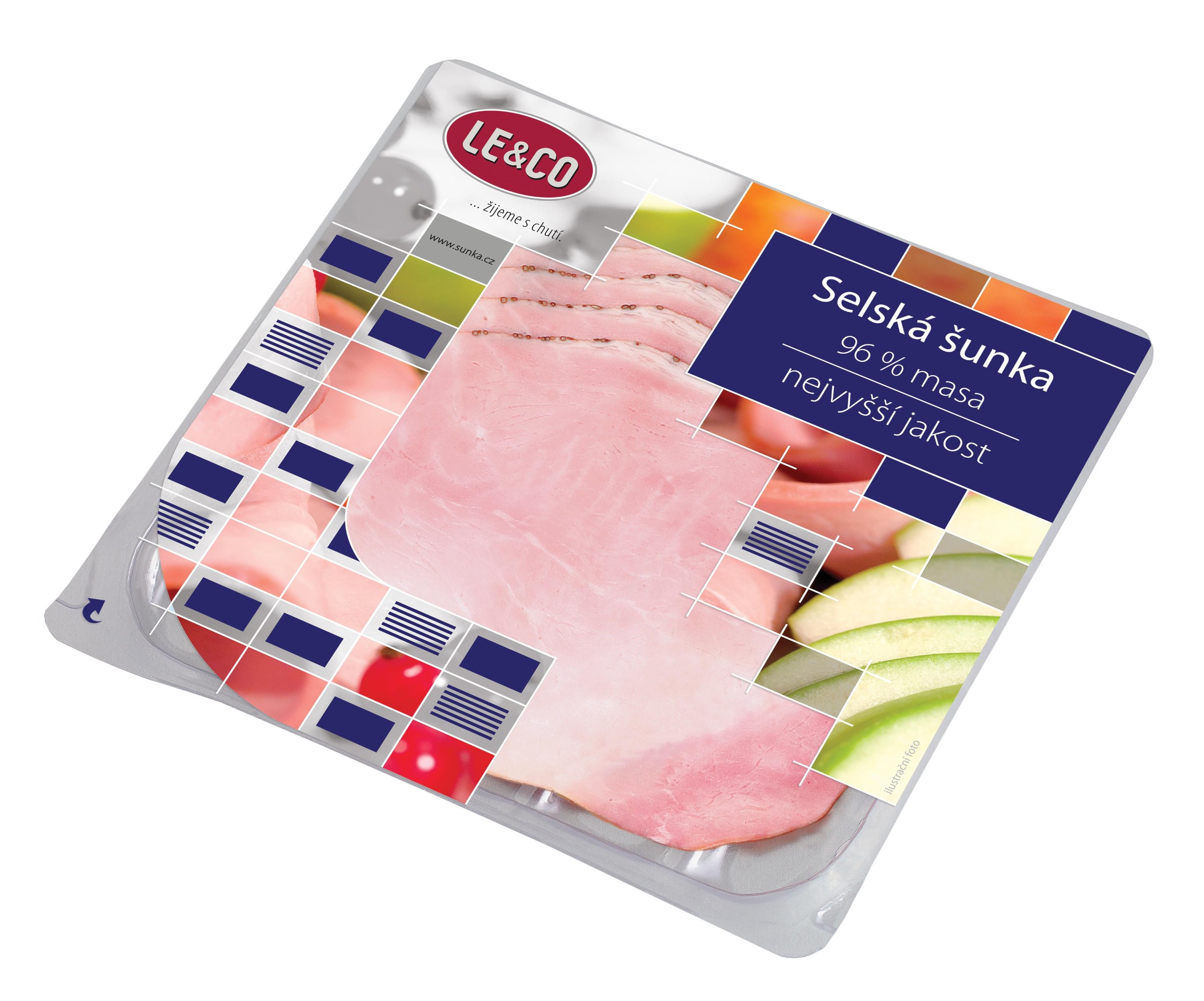 Uzeniny a lahůdky - Le &Co Selská šunka nejvyšší jakosti 100 g