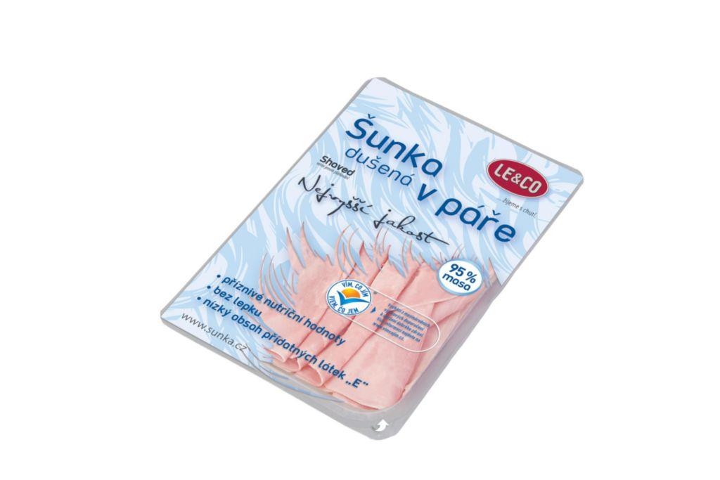 Uzeniny a lahůdky - Le&Co Šunka dušená v páře nejvyšší jakosti shaved 100g