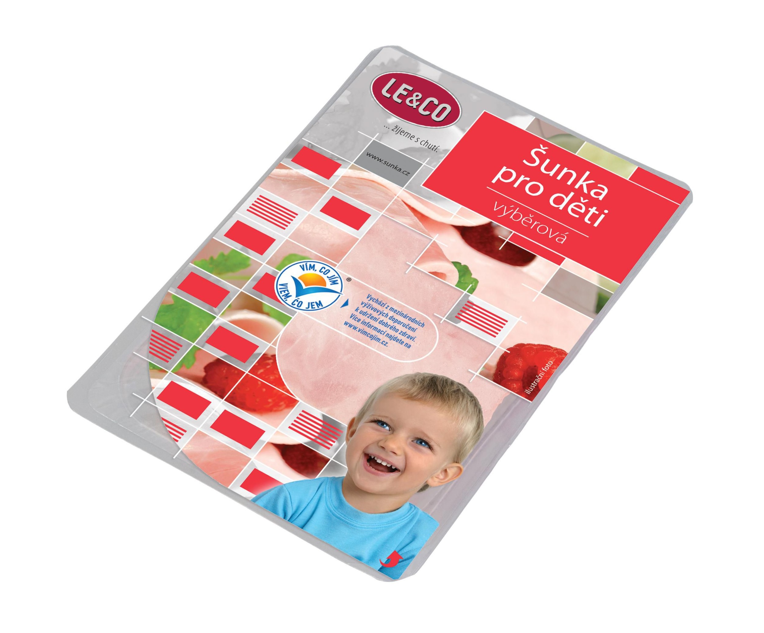 Uzeniny a lahůdky - Le & Co Šunka pro děti 100 g
