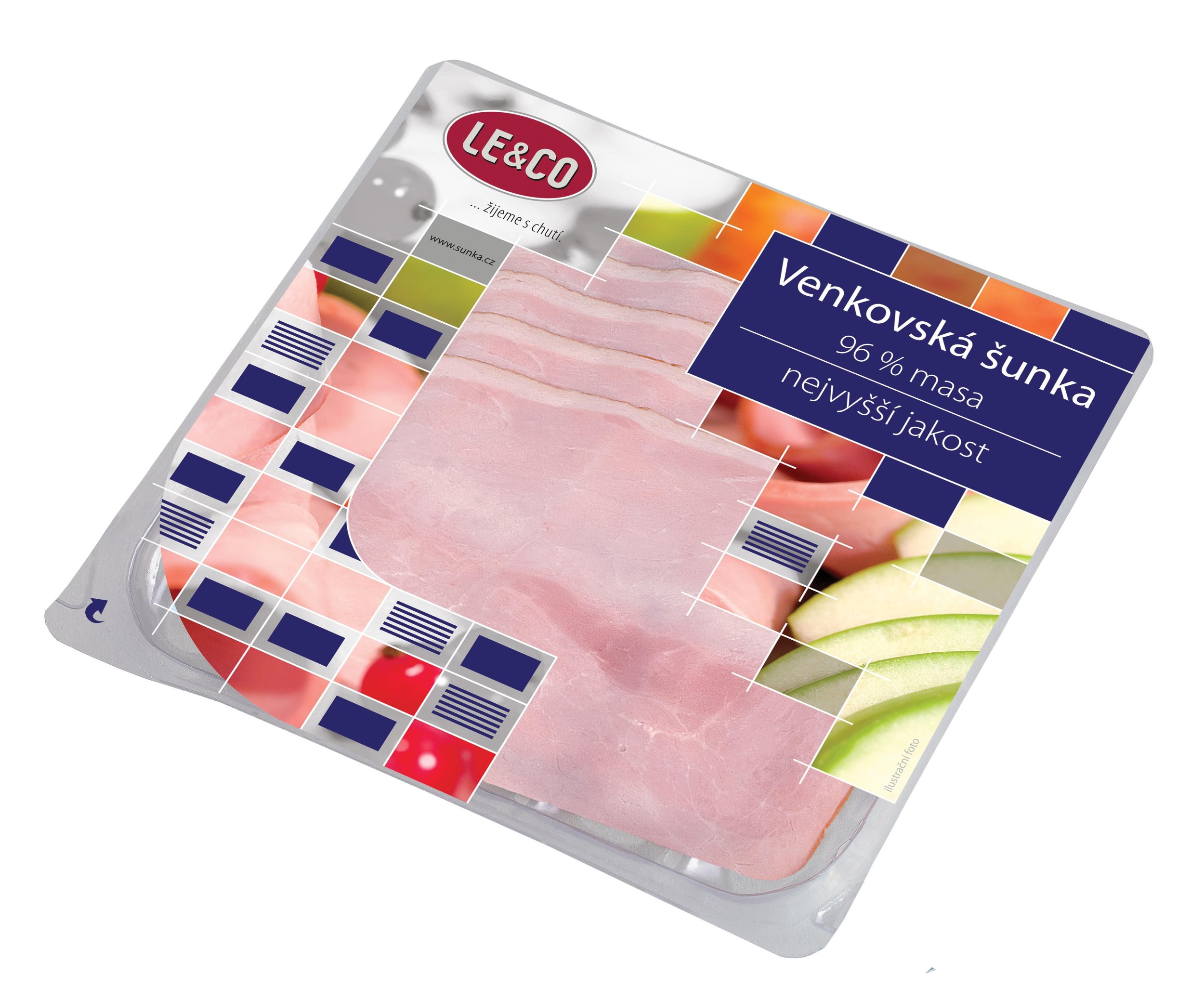 Uzeniny a lahůdky - Le & Co Venkovská šunka nejvyšší jakosti 100 g