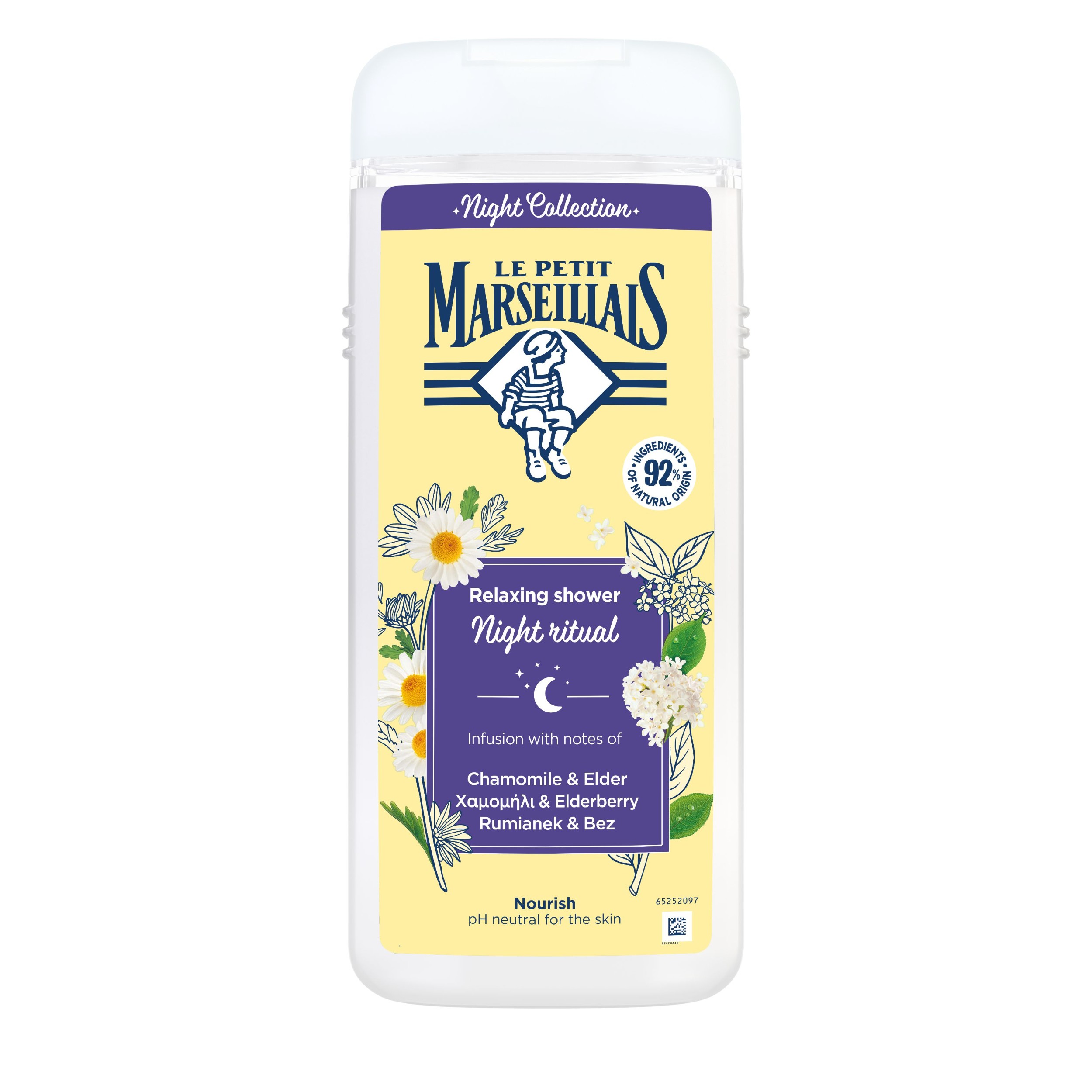 Drogerie a kosmetika - Le Petit Marseillais Heřmánek & Bez 650 ml