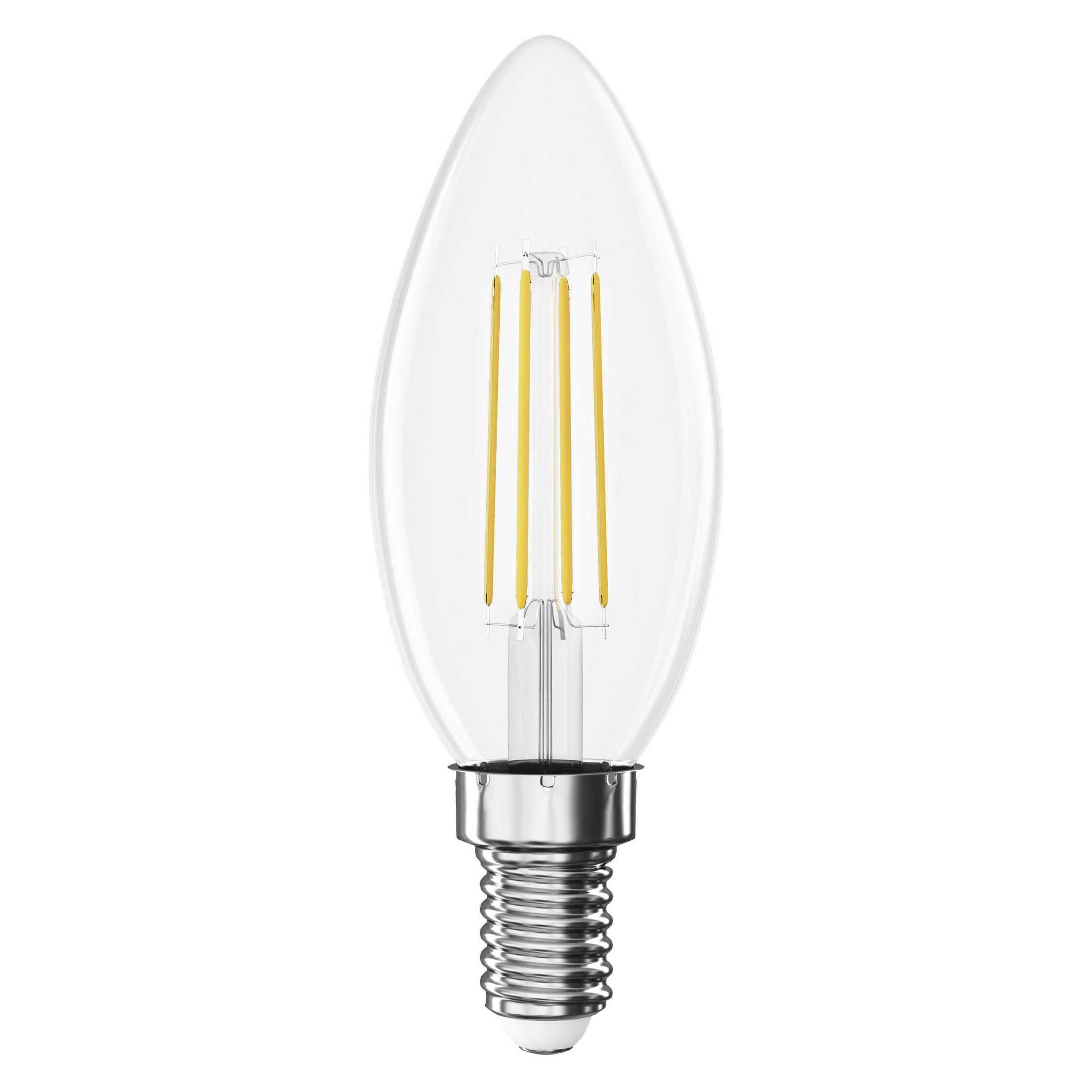 Elektro - LED FLM CANDLE 3,4W(40W) 470lm E14 WW