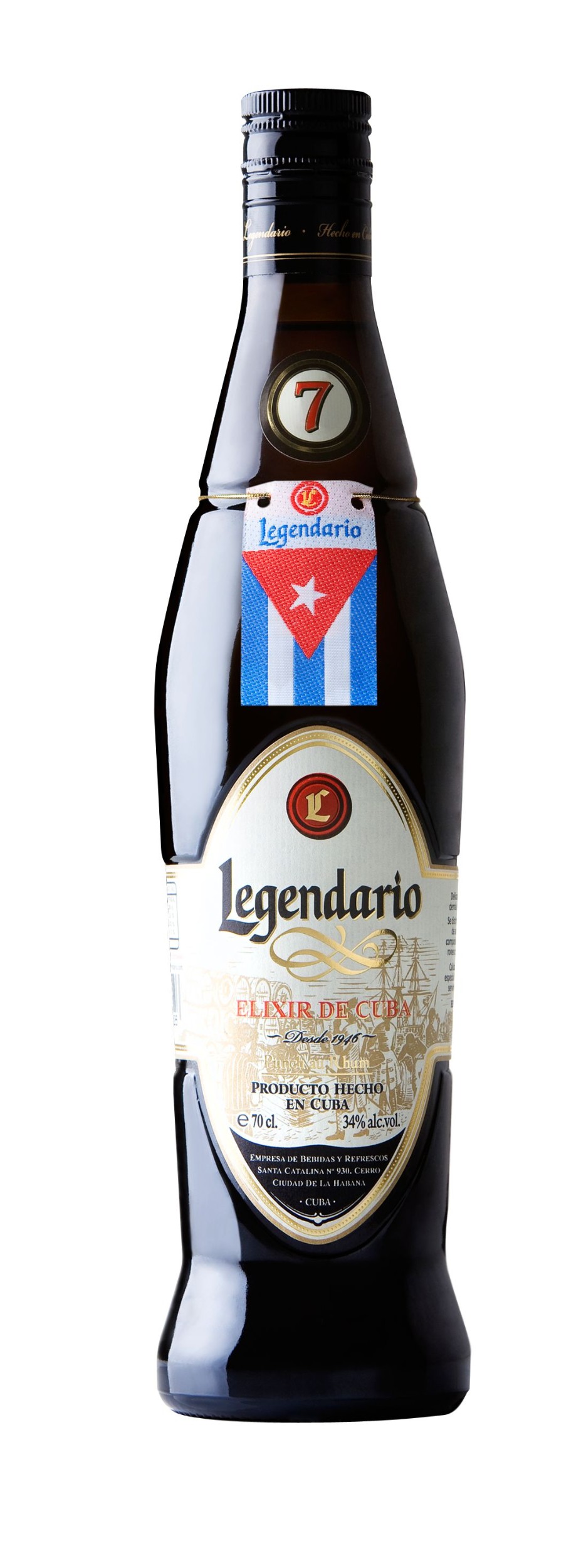 Nápoje - Legendario Elixir de Cuba Rum 0,7 l