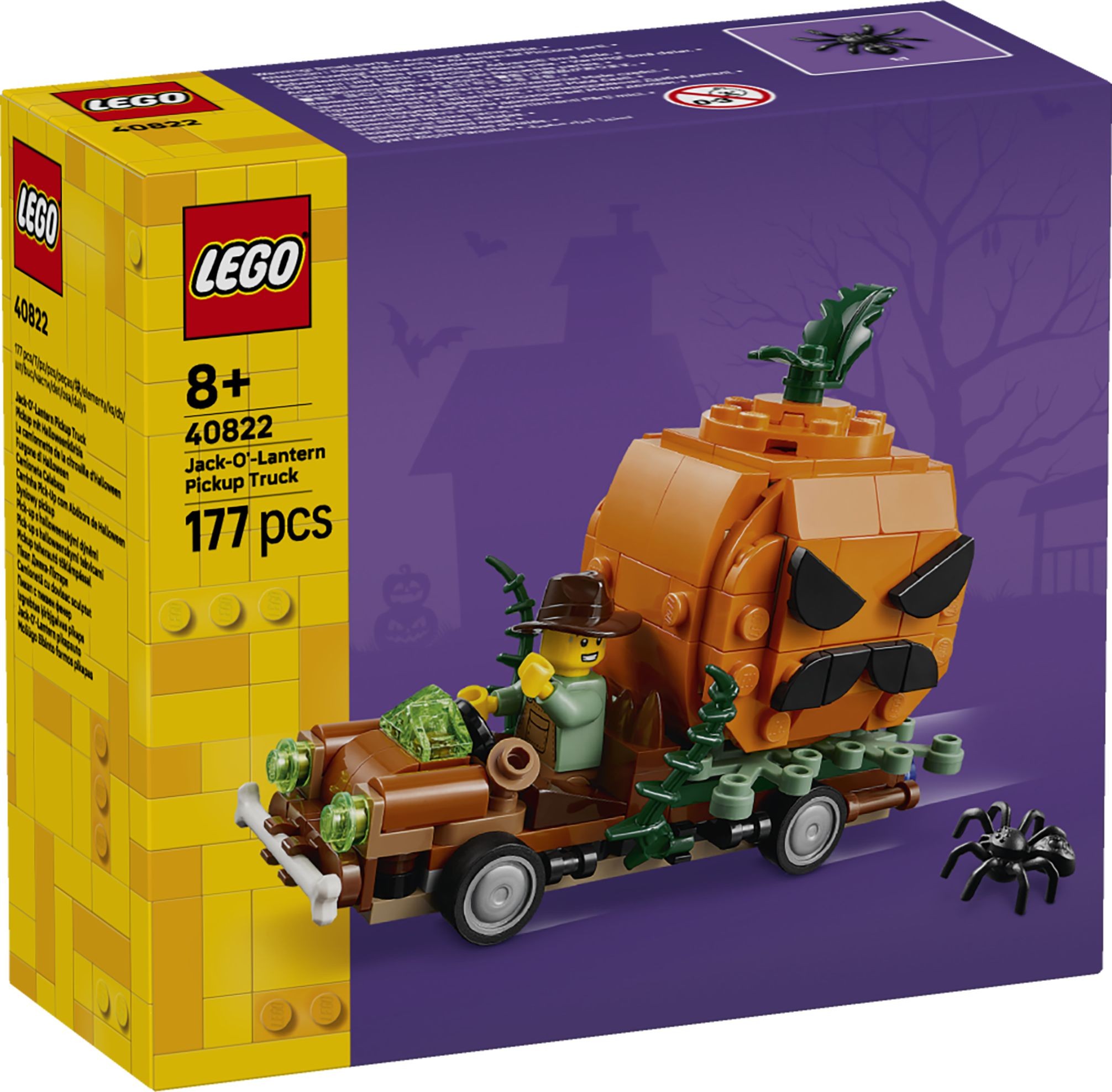 Domácnost a Zahrada - LEGO® 40822 Pick-up s halloweenskými dýněmi