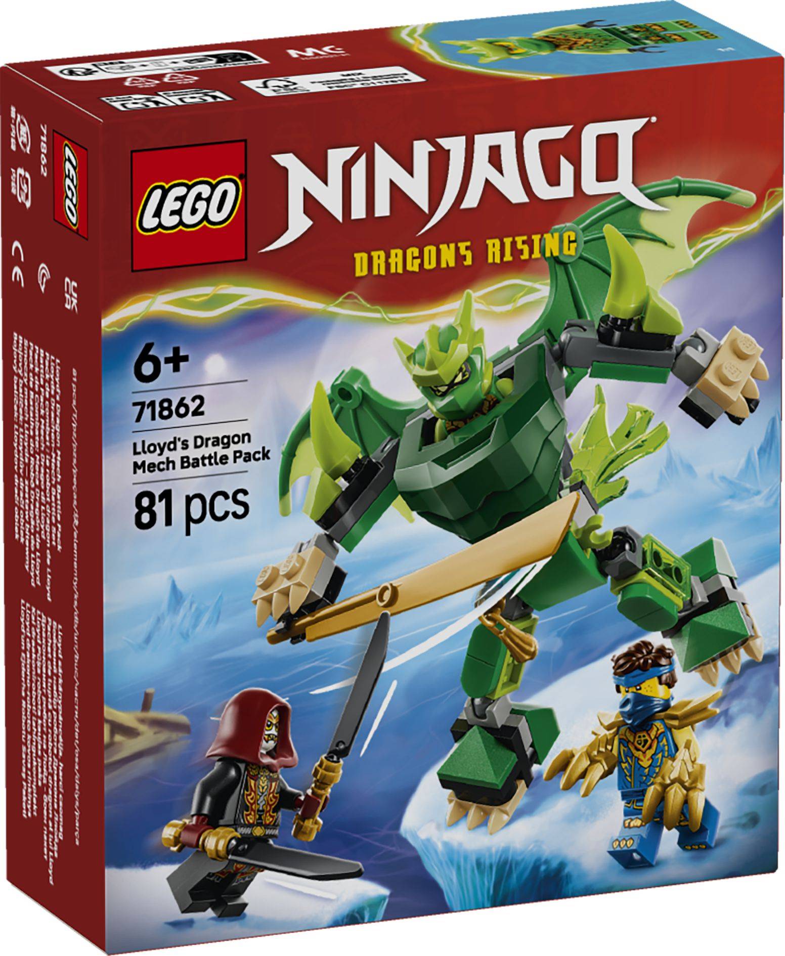 Svět dětí - LEGO® 71862 NINJAGO Bojový balíček: Lloydův dračí oblek