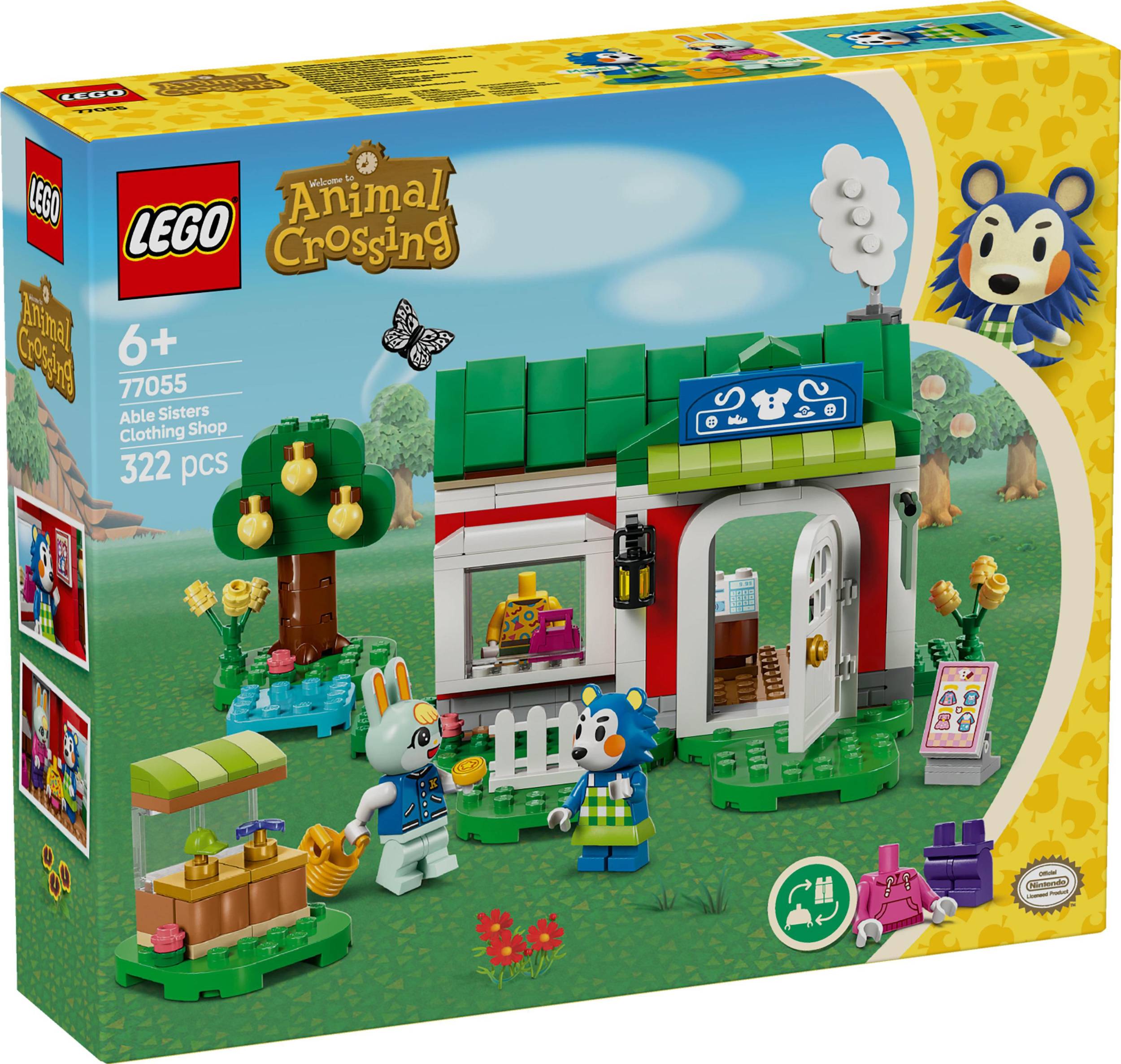 Svět dětí - LEGO® Animal Crossing 77055 Obchod s oblečením Able Sisters