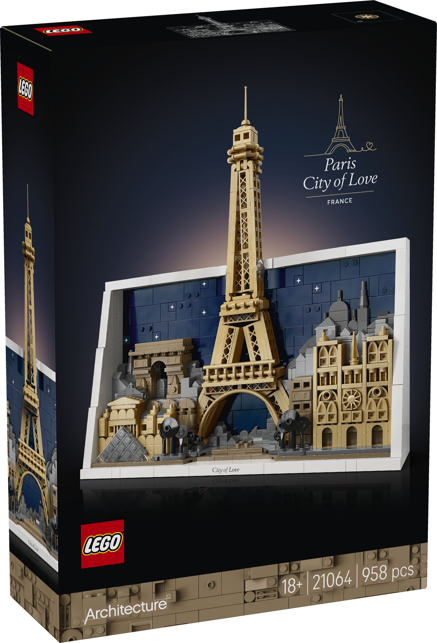 Svět dětí - LEGO® Architecture 21064 Paříž – město lásky