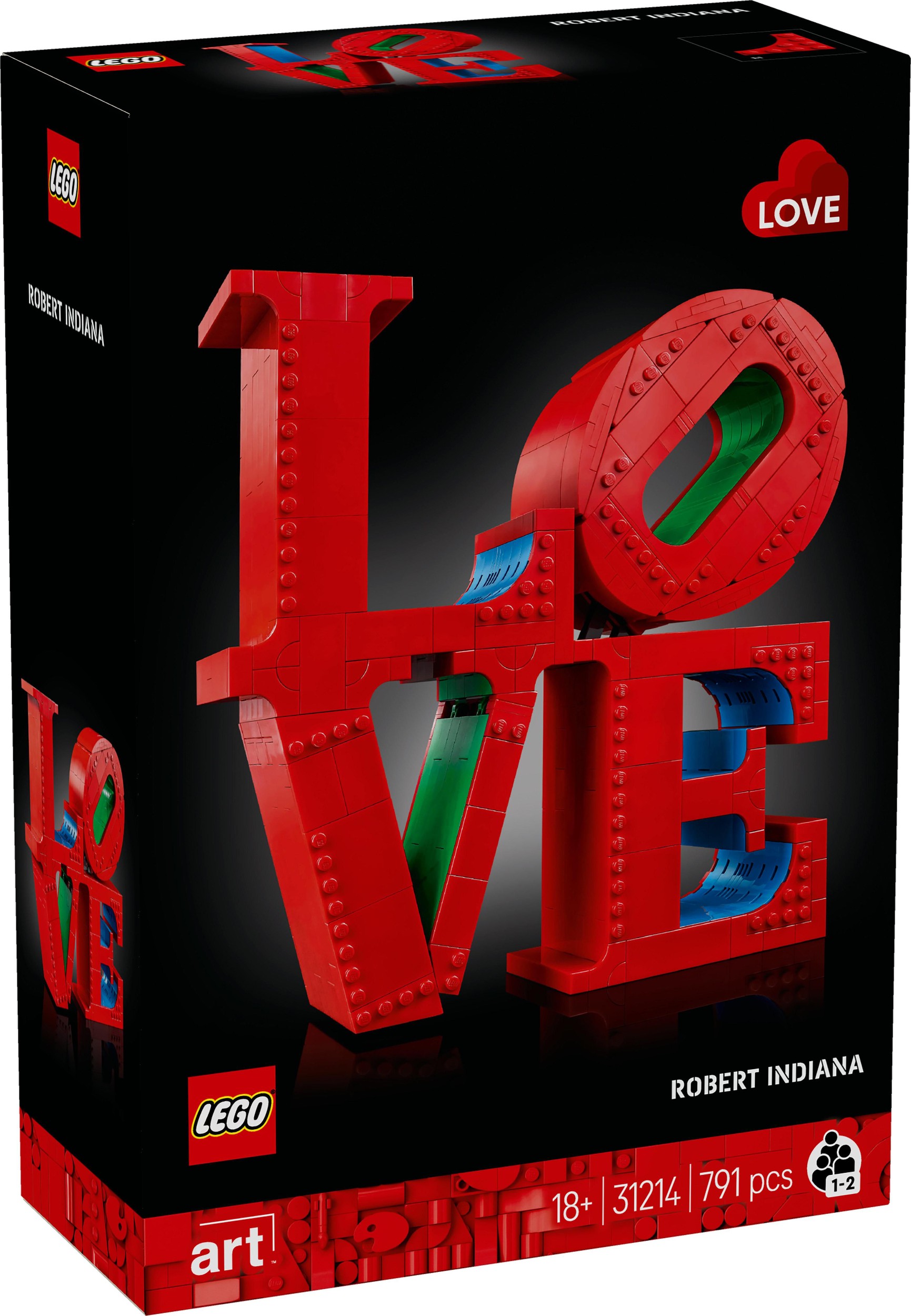 Svět dětí - LEGO® Art 31214 LOVE