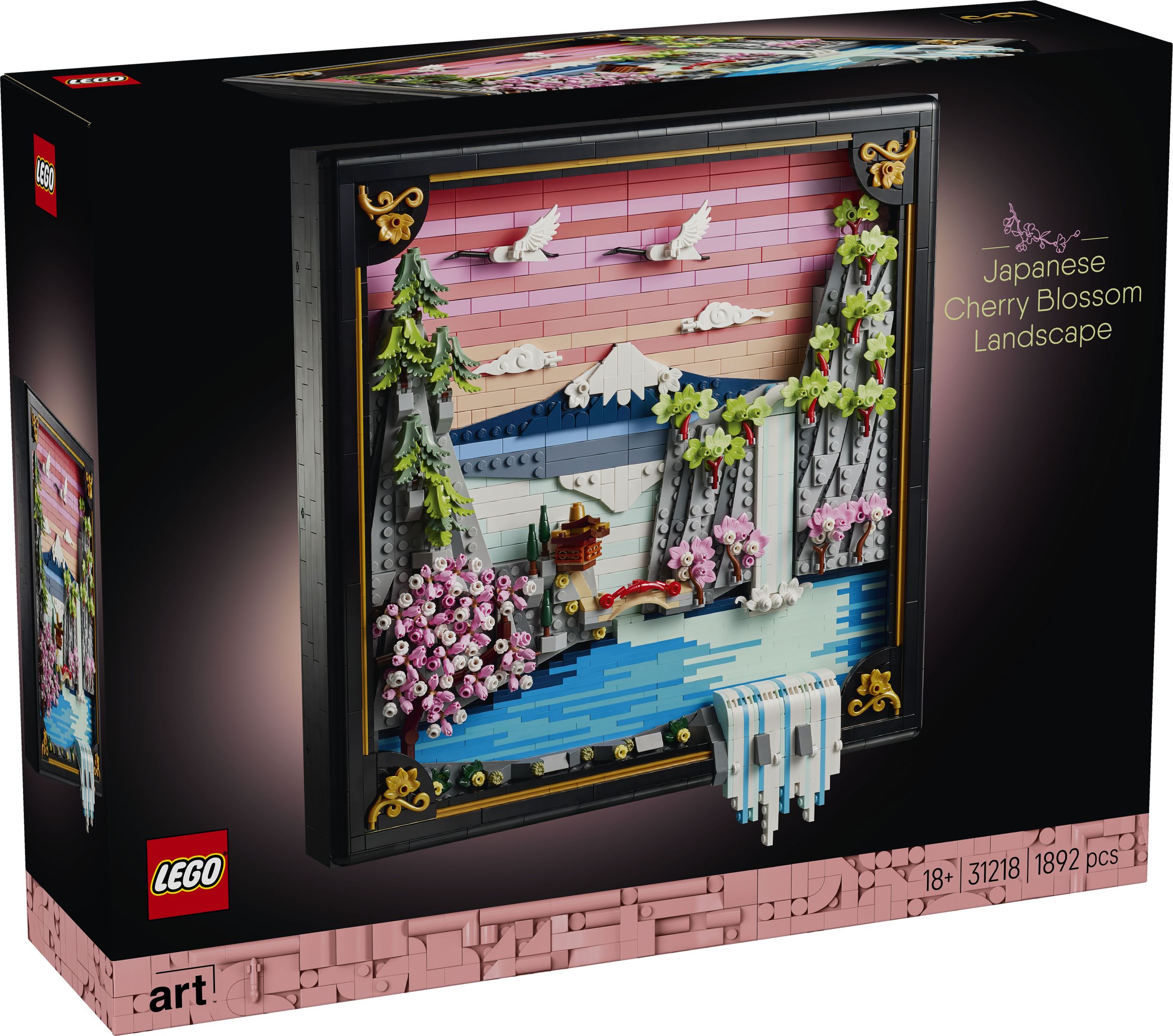 Svět dětí - LEGO® Art 31218 Krajina se sakurami