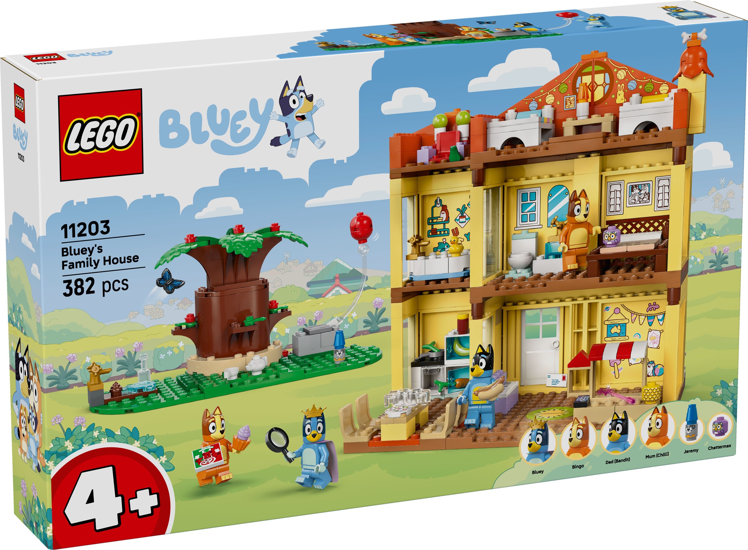 Svět dětí - LEGO® Bluey 11203 Bluey a její rodinný dům