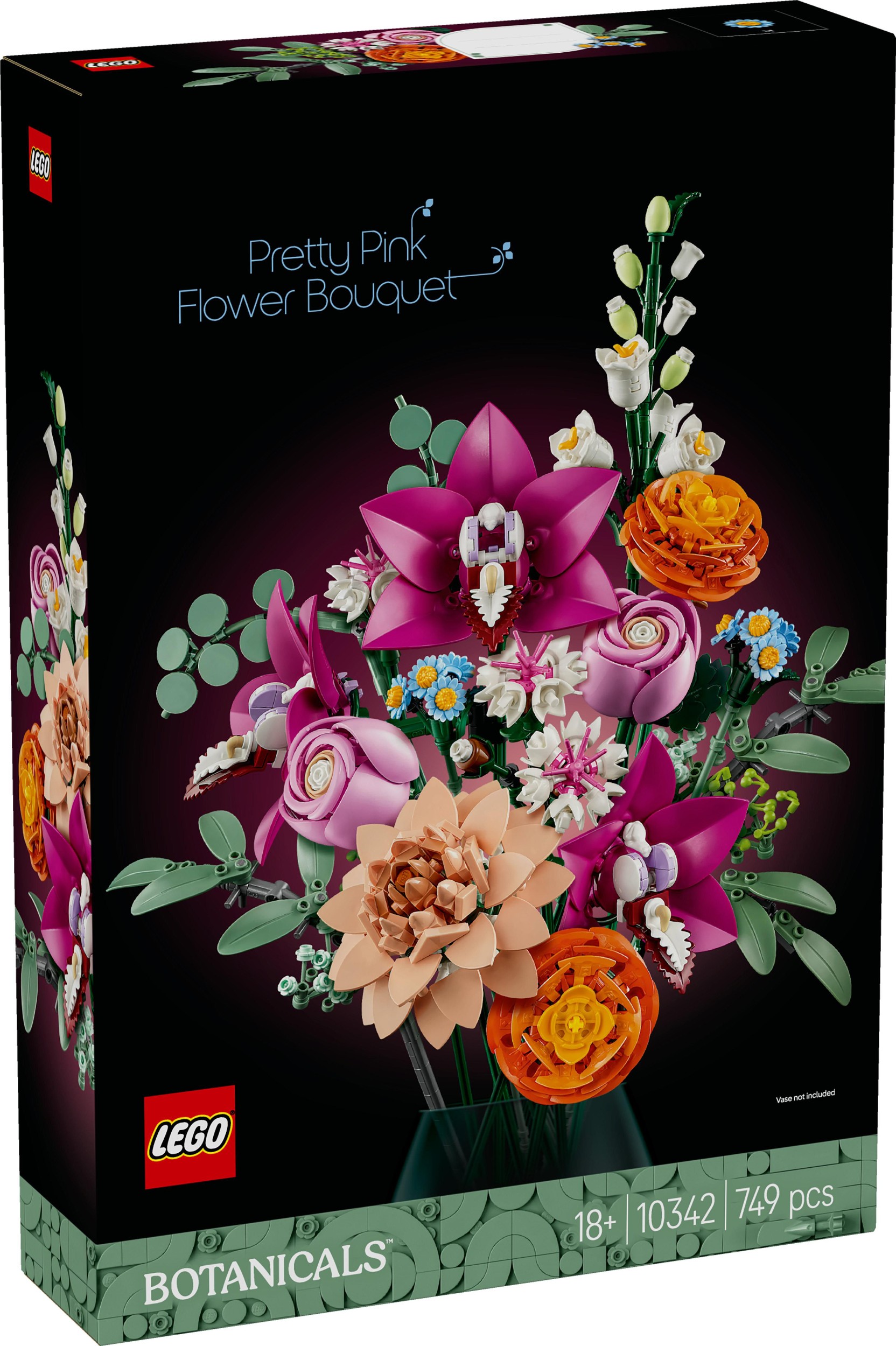 Svět dětí - LEGO® Botanicals 10342 Krásná kytice růžových květin