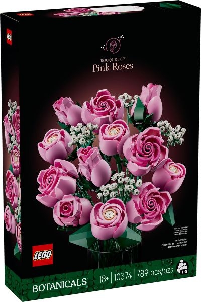 Svět dětí - LEGO® Botanicals 10374 Kytice růžových růží