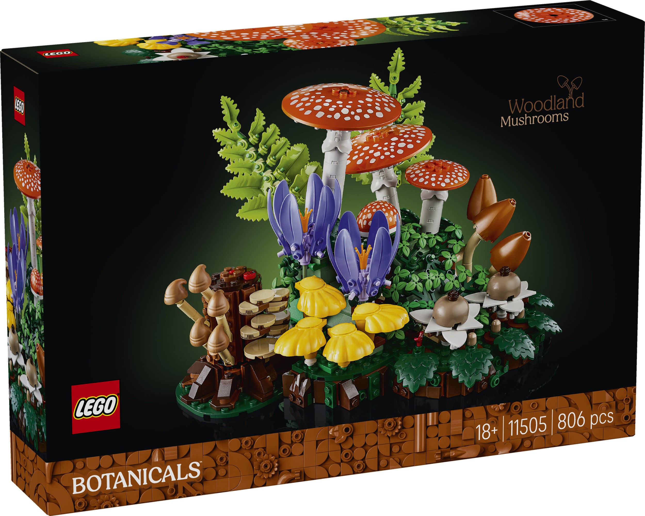 Svět dětí - LEGO® Botanicals 11505 Lesní houby