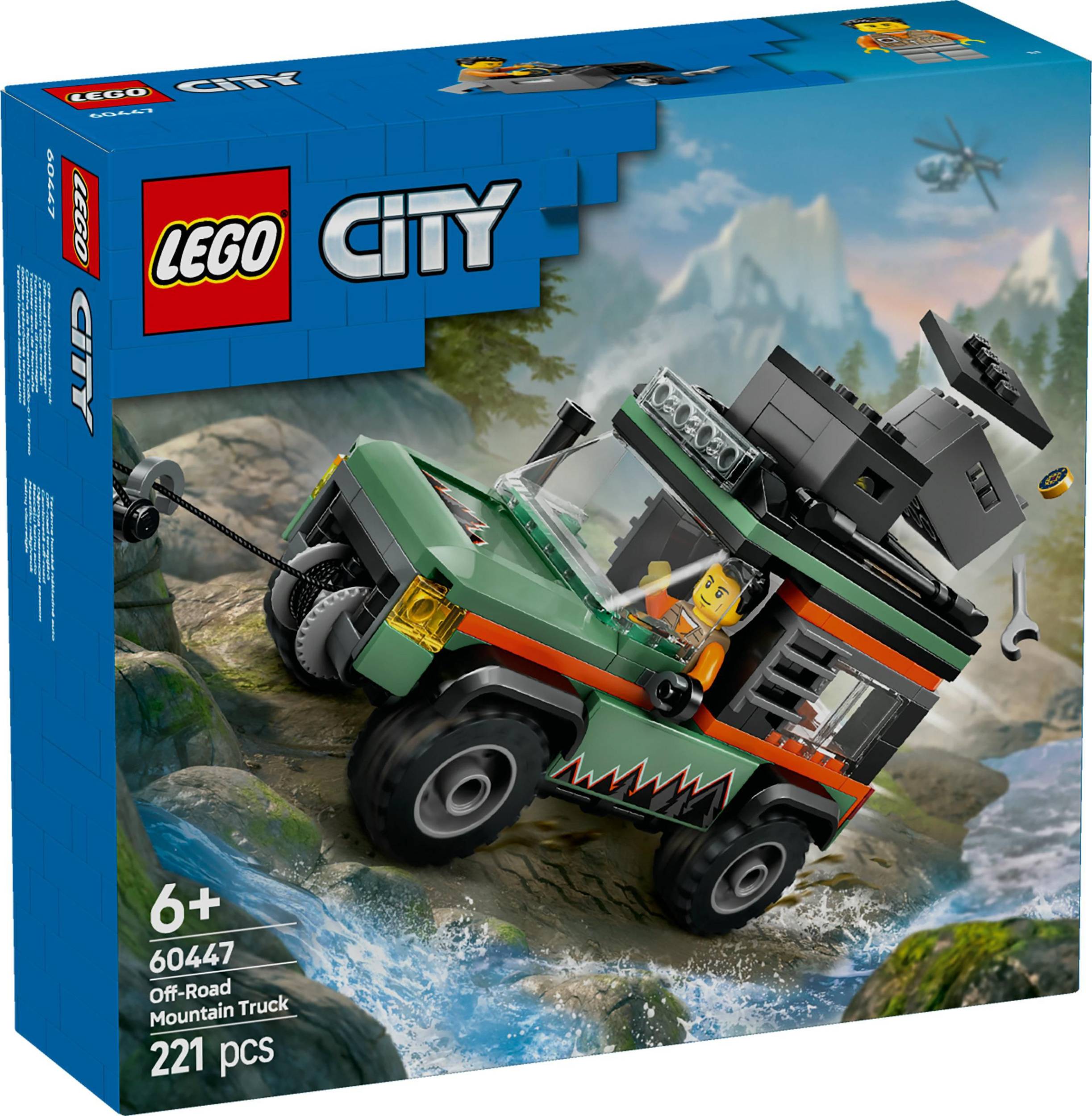 Svět dětí - LEGO® City 60447 Terénní horské nákladní auto 4x4