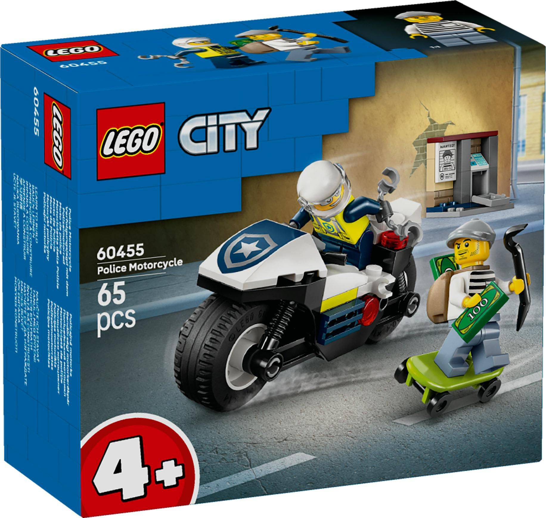 Svět dětí - LEGO® City 60455 Honička na policejní motorce