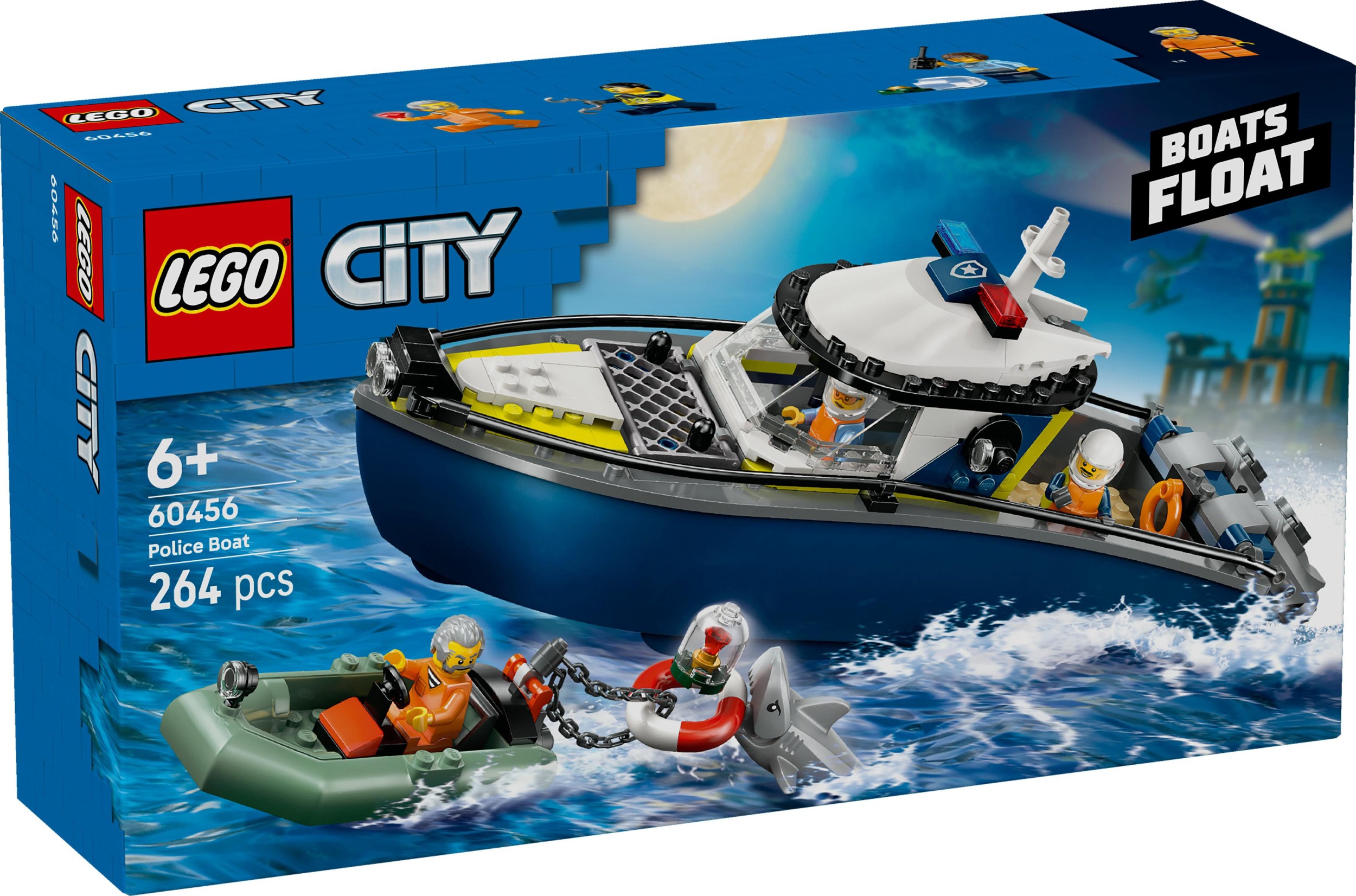 Svět dětí - LEGO® City 60456 Honička v policejní lodi
