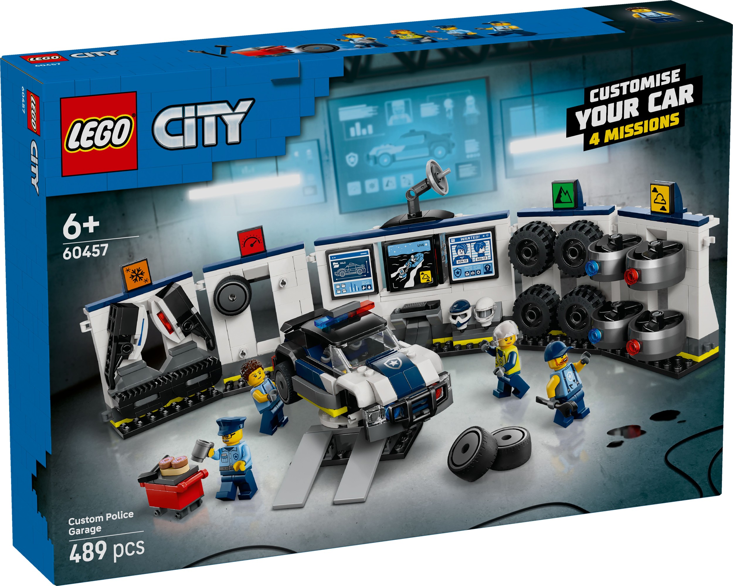 Svět dětí - LEGO® City 60457 Tuningová policejní autodílna
