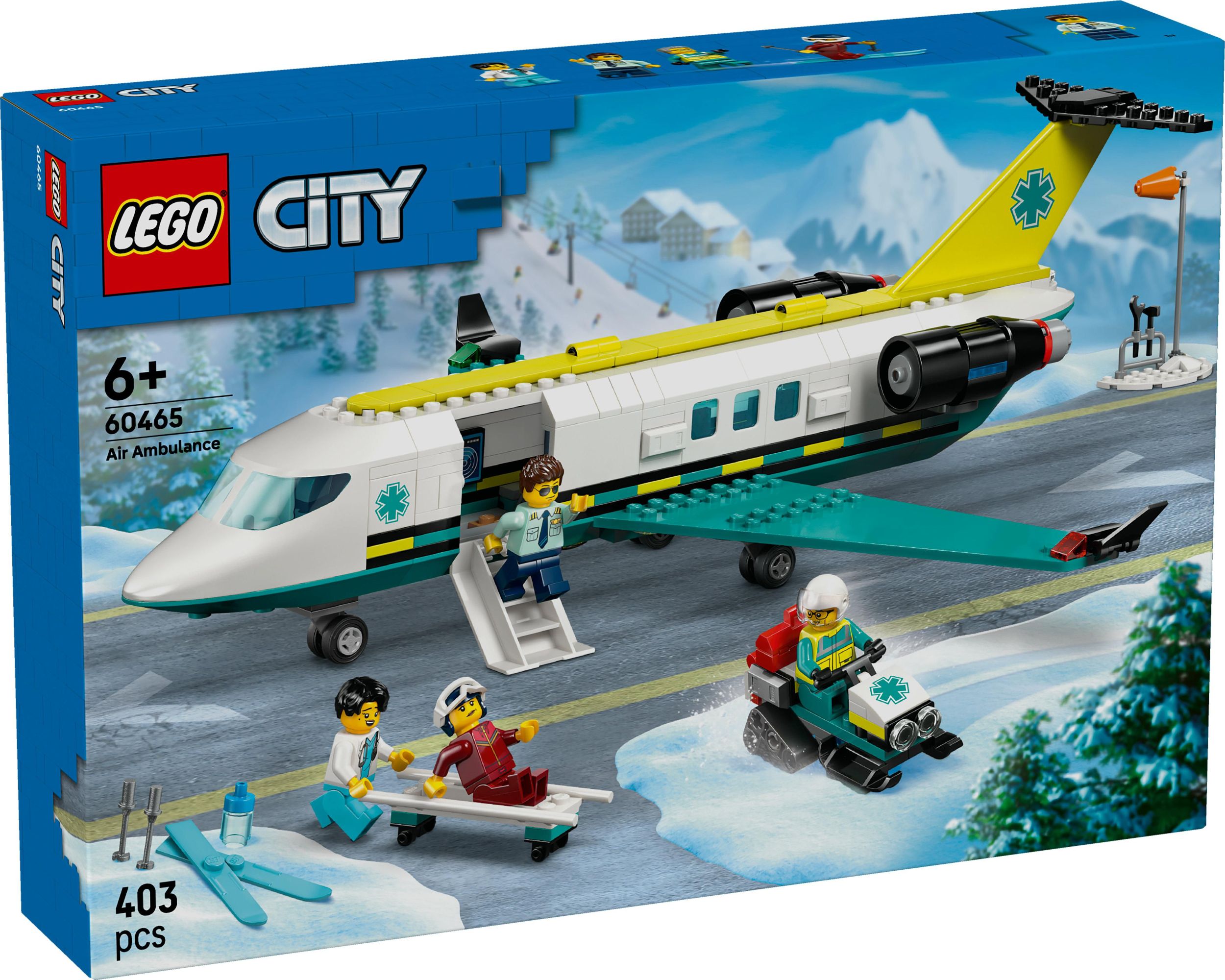 Svět dětí - LEGO® City 60465 Letadlo záchranářské služby
