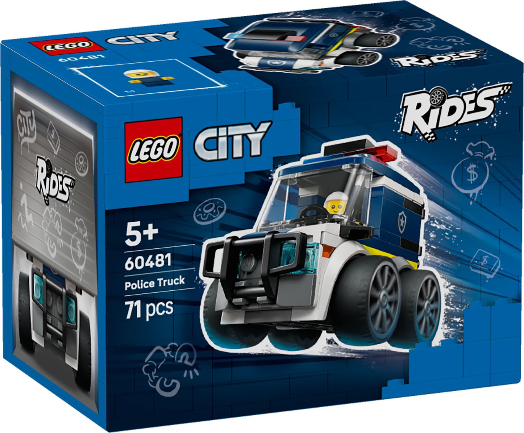 Svět dětí - LEGO® City 60481 Autíčka – Policejní dodávka