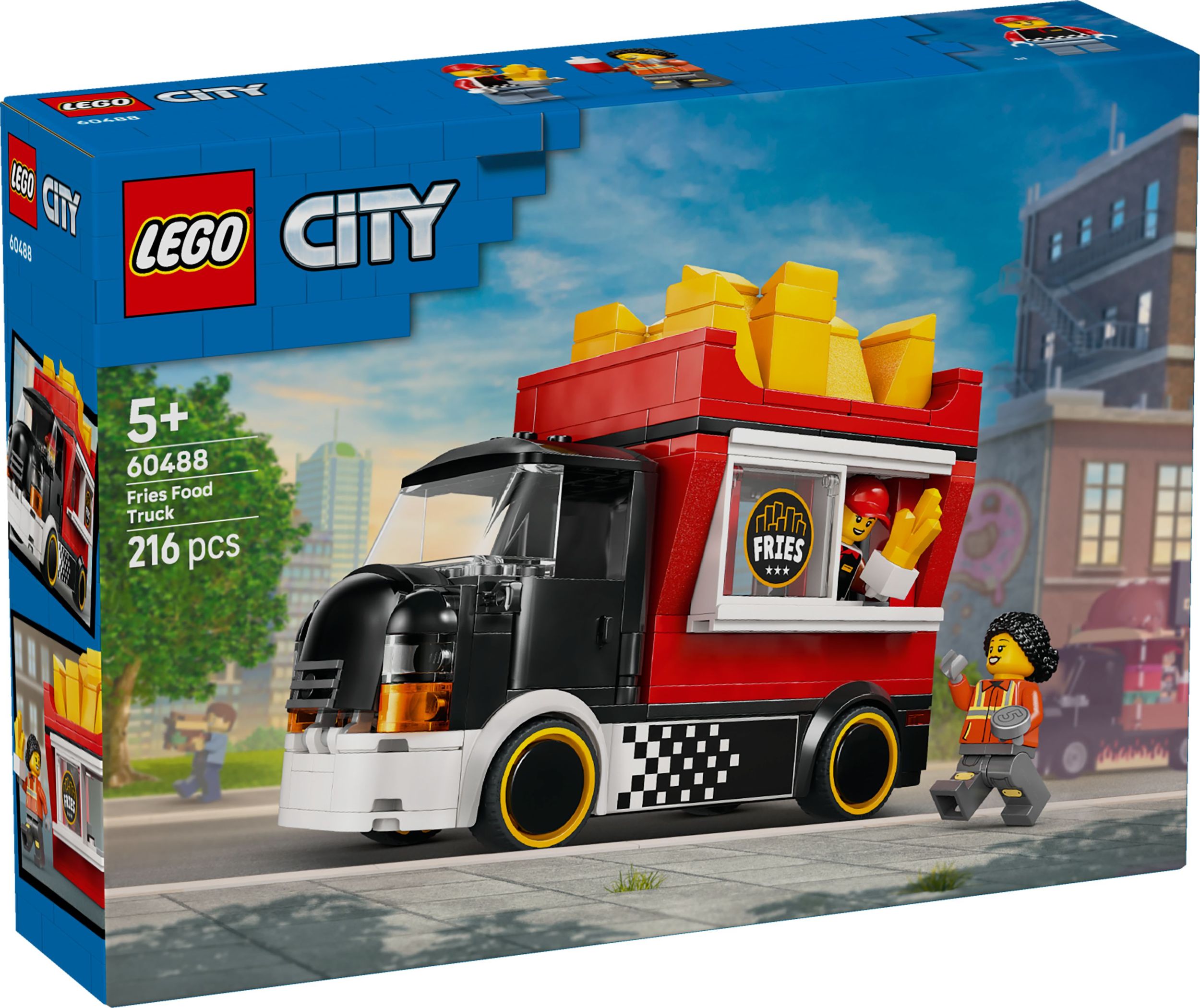 Svět dětí - LEGO® City 60488 Pojízdné občerstvení s hranolky