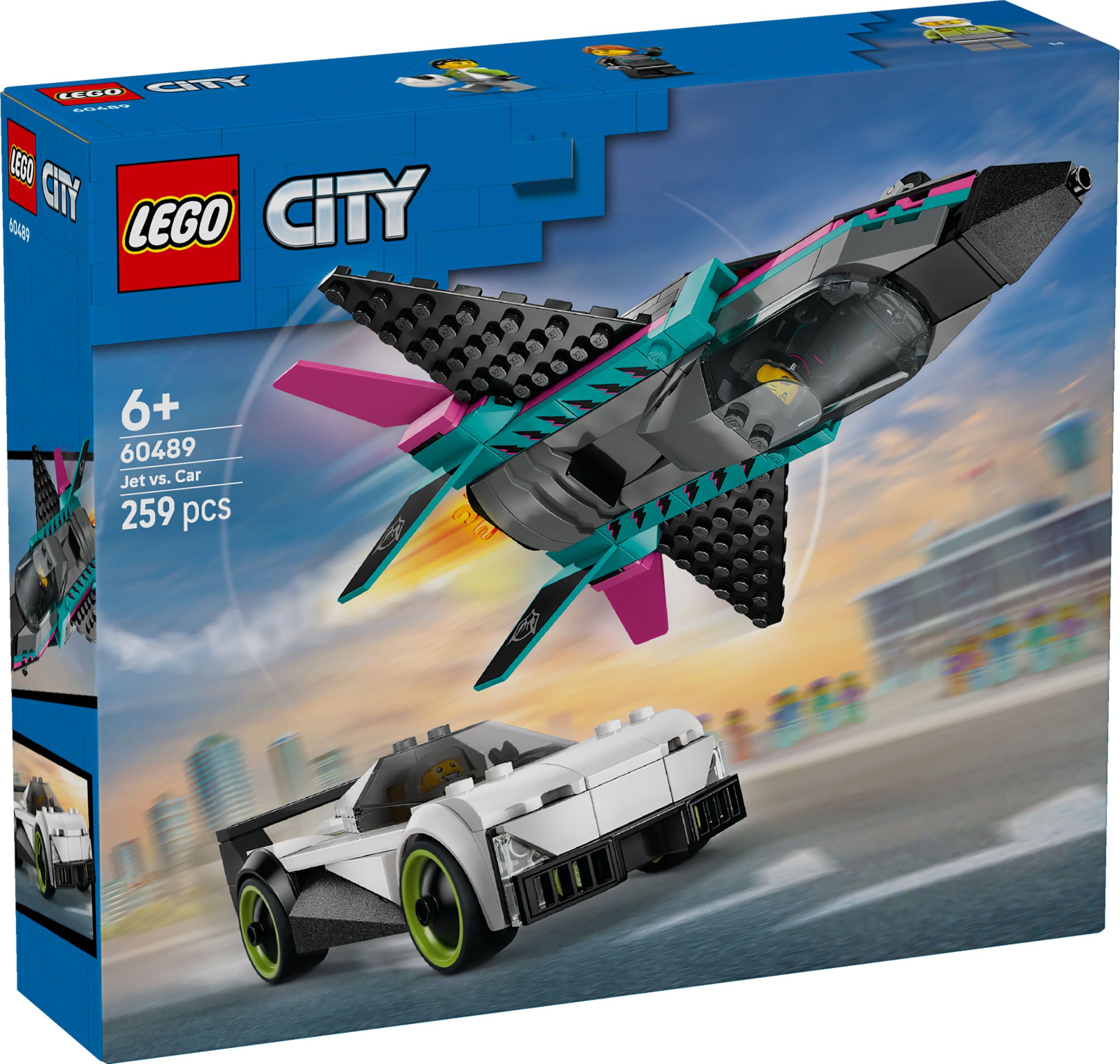 Svět dětí - LEGO® City 60489 Tryskáč vs. auto
