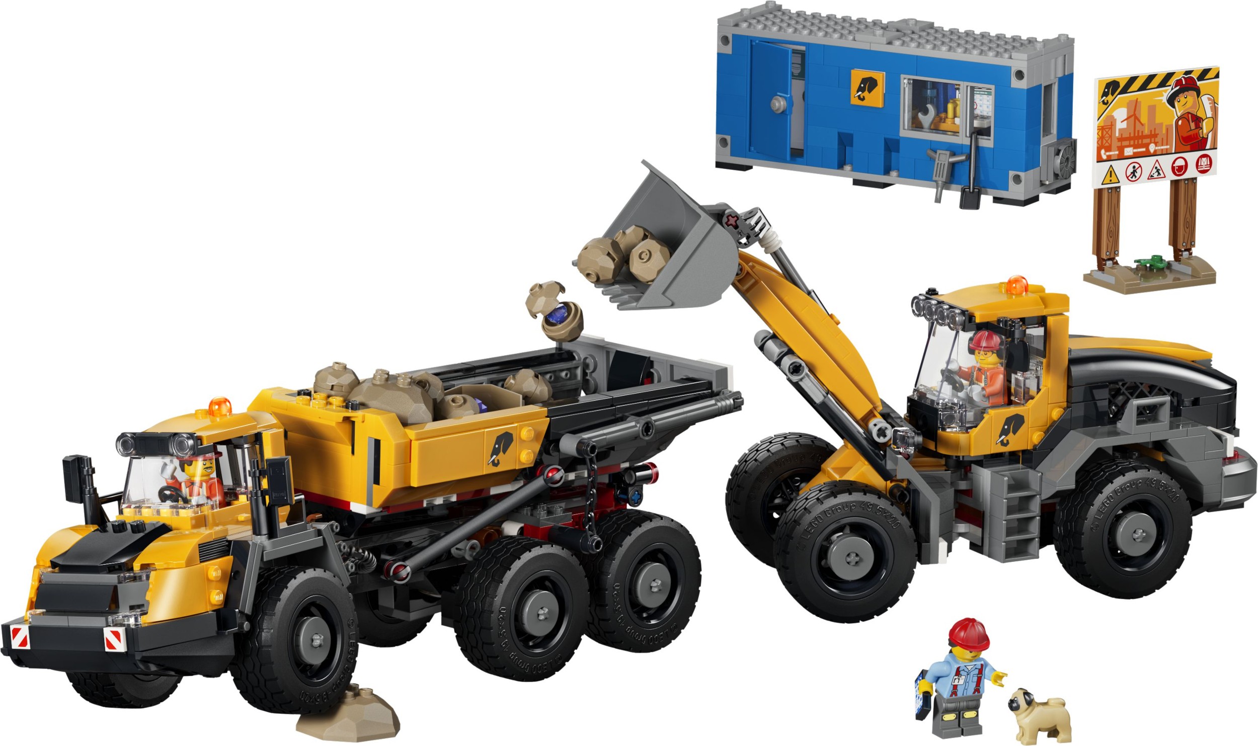 LEGO® City 60494 Sklápěč a čelní nakladač-0