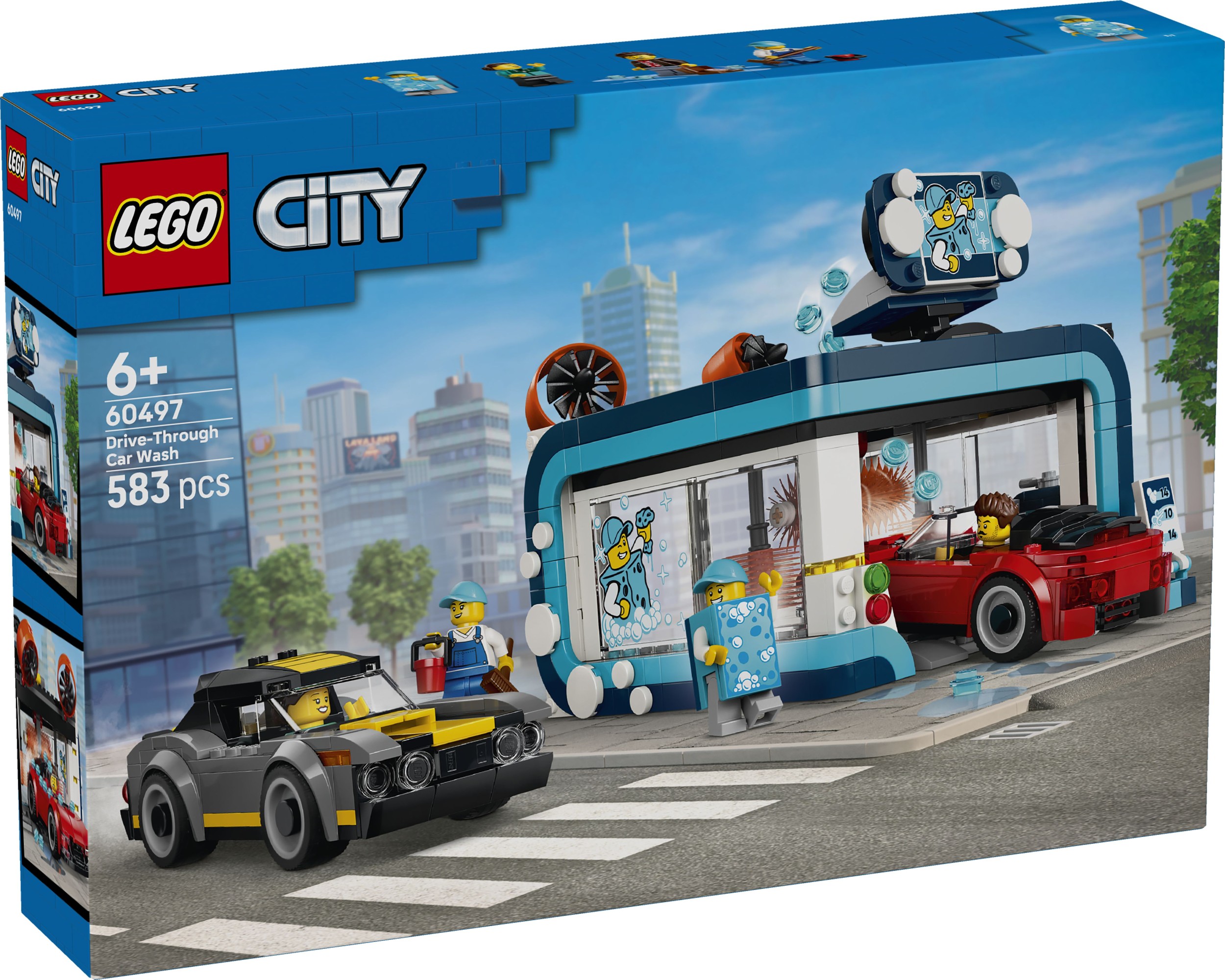 Svět dětí - LEGO® City 60497 Automatická myčka aut