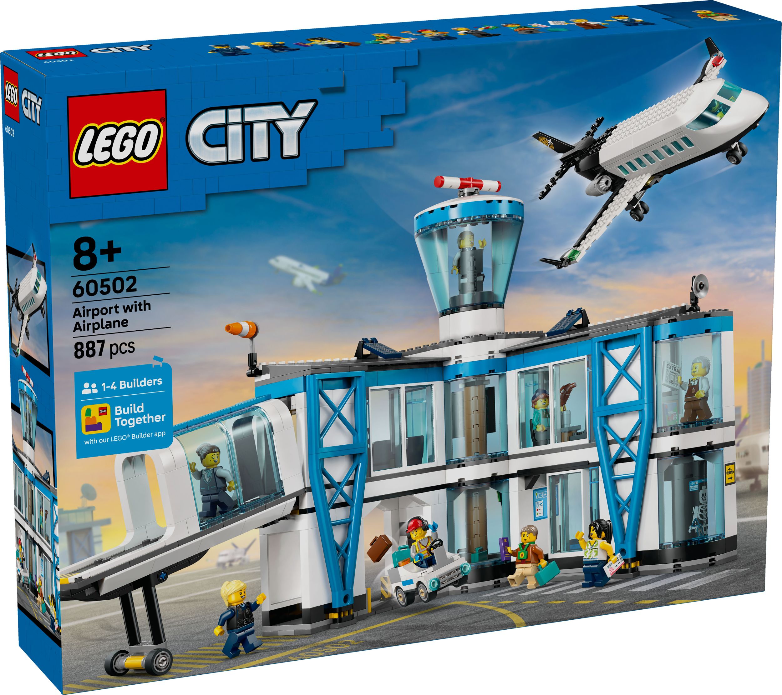 Svět dětí - LEGO® City 60502 Letiště s letadlem