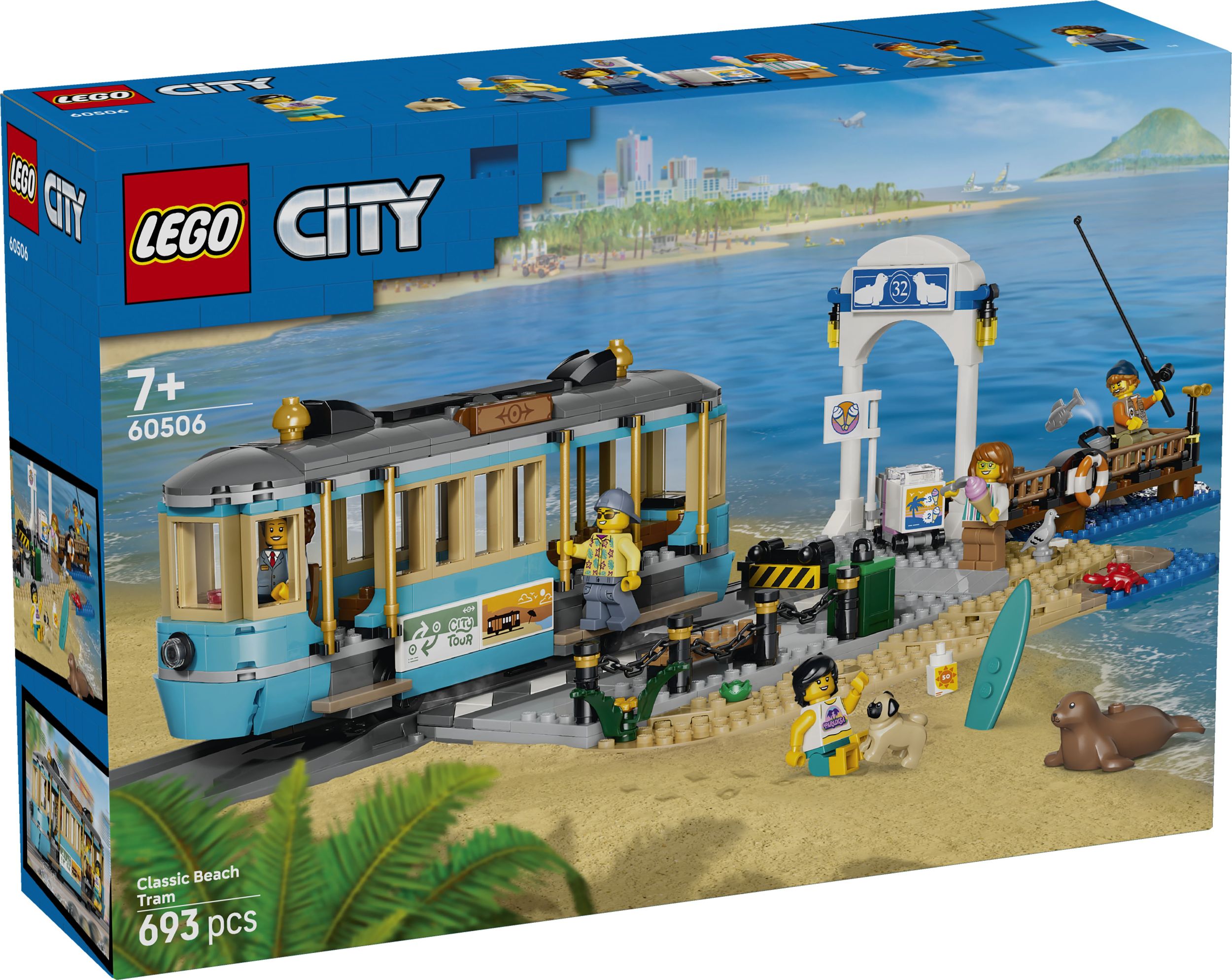 Svět dětí - LEGO® City 60506 Historická plážová tramvaj