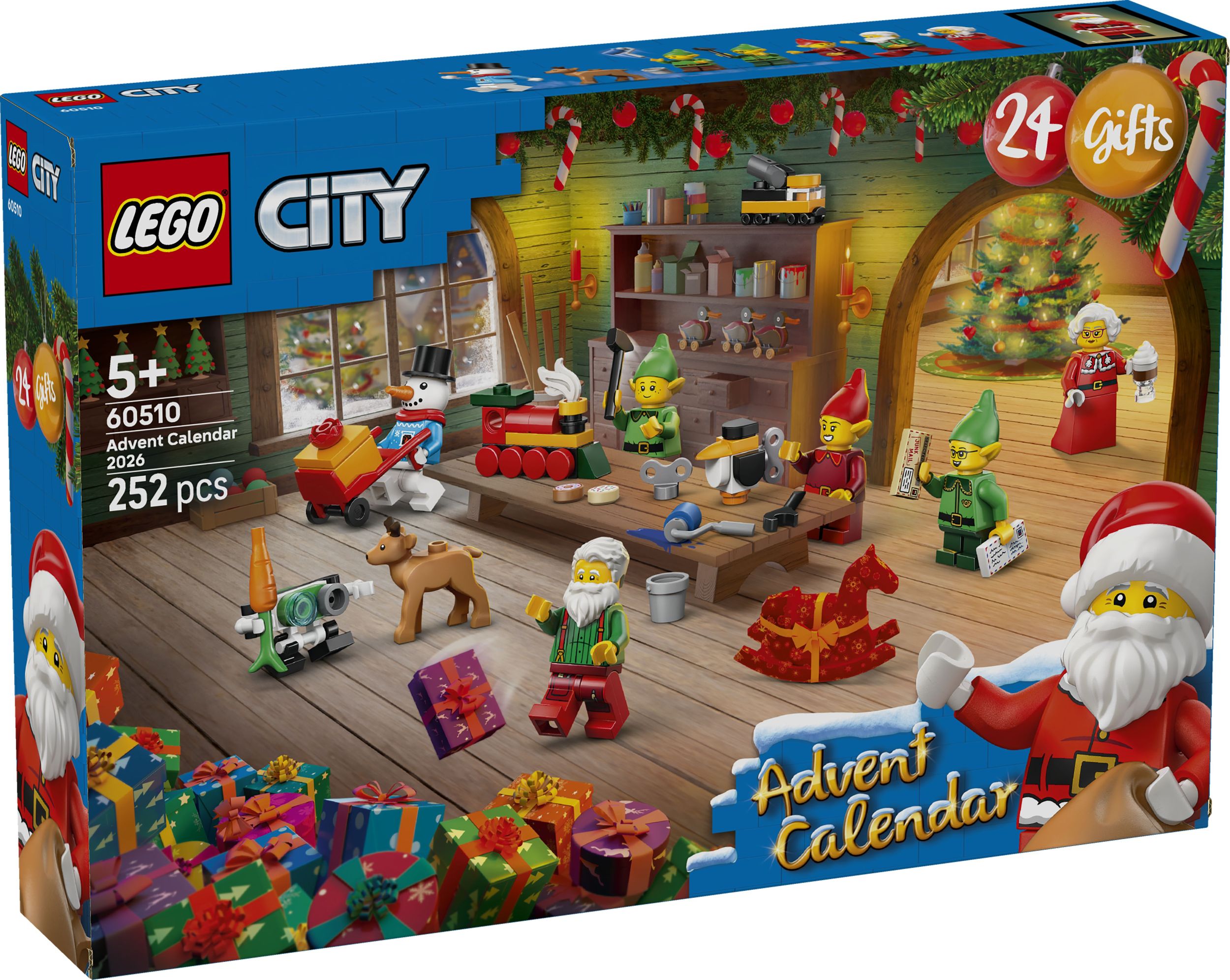 Svět dětí - LEGO® City 60510 Adventní kalendář 2026