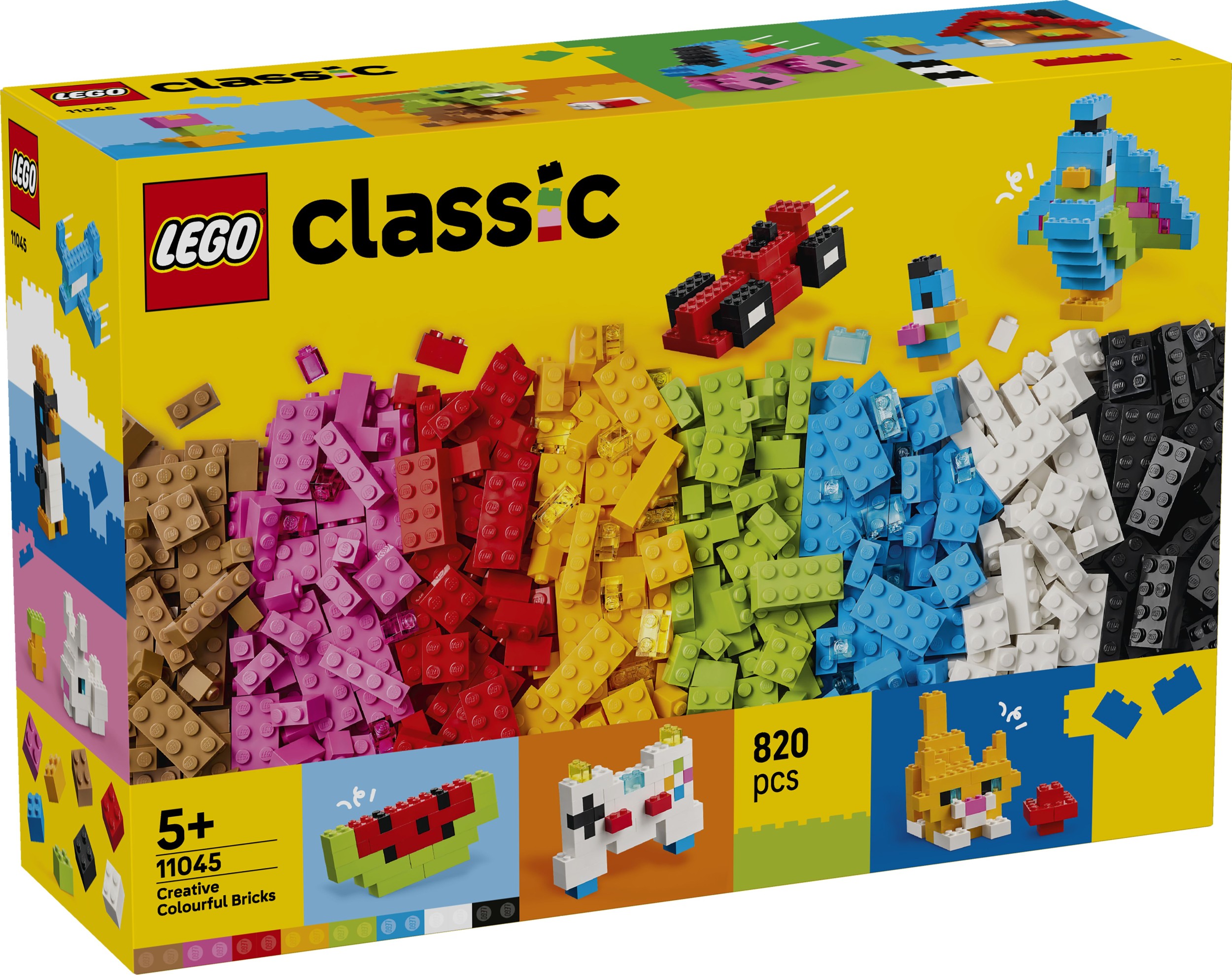 Svět dětí - LEGO® Classic 11045 Pestrobarevné kreativní kostky